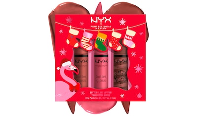 Schmink-Set »NYX Professional Makeup Butter Gloss Lip Trio«