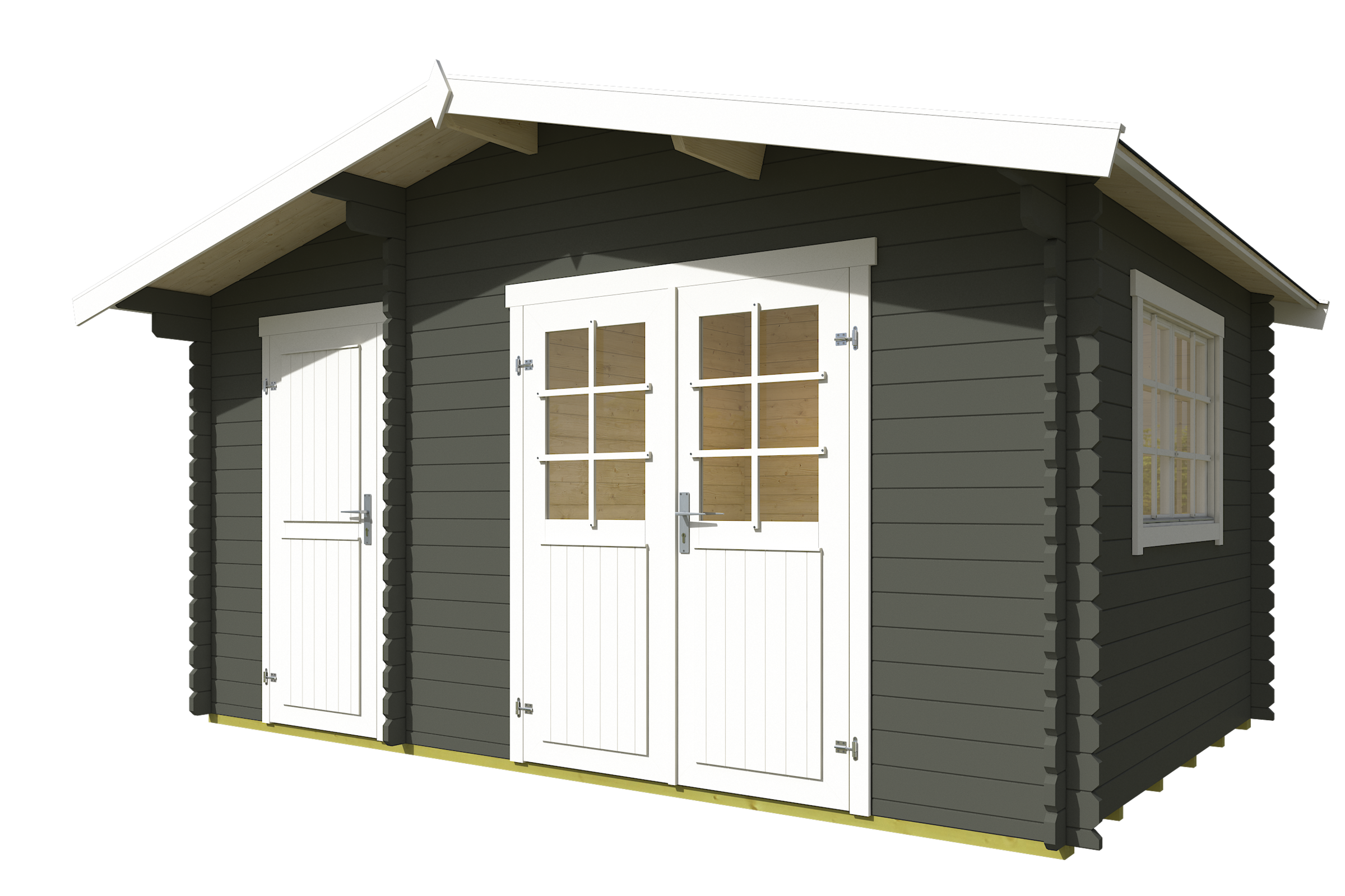 Nordic Holz Gartenhaus "2-Raum Haus Keila 34" günstig online kaufen