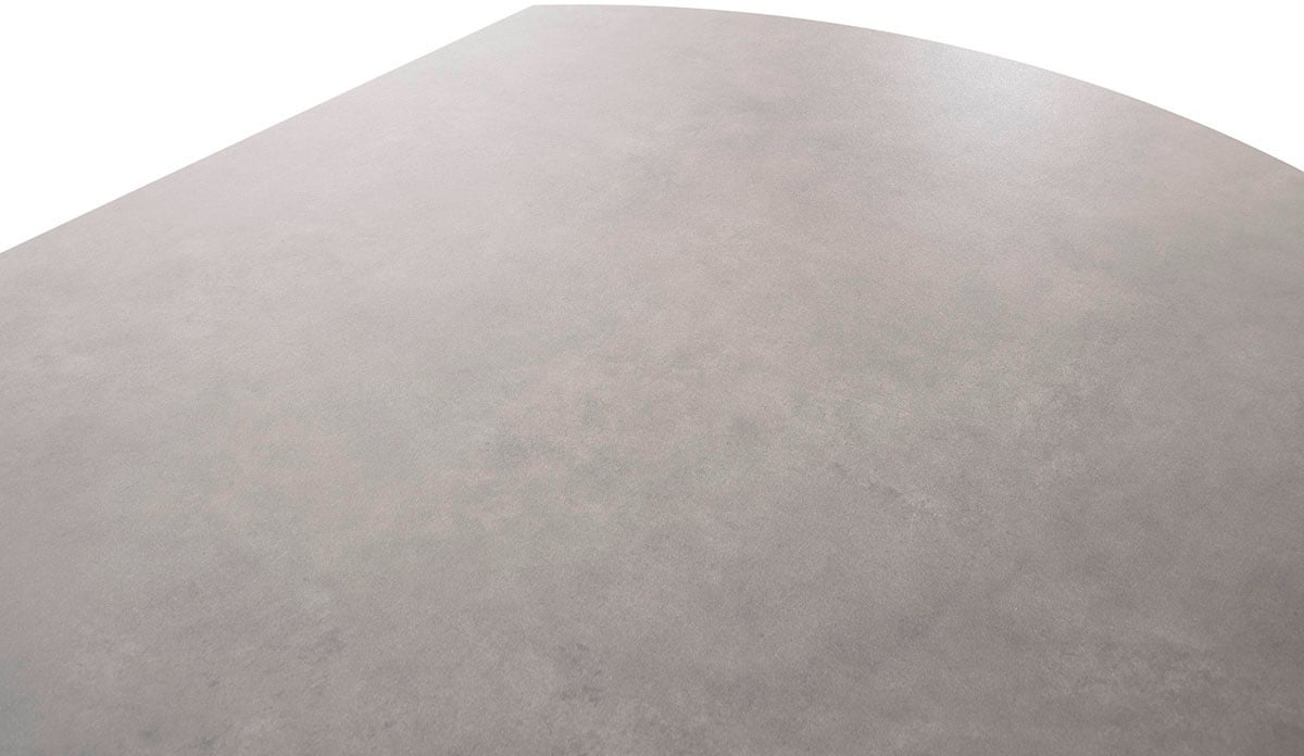 MCA furniture Esstisch »RUBIKON Vierfußtisch 90-135 cm«, (Einzelstück), Keramik, Metall, Längsseitenauszug, ausziehbar, 13 mm