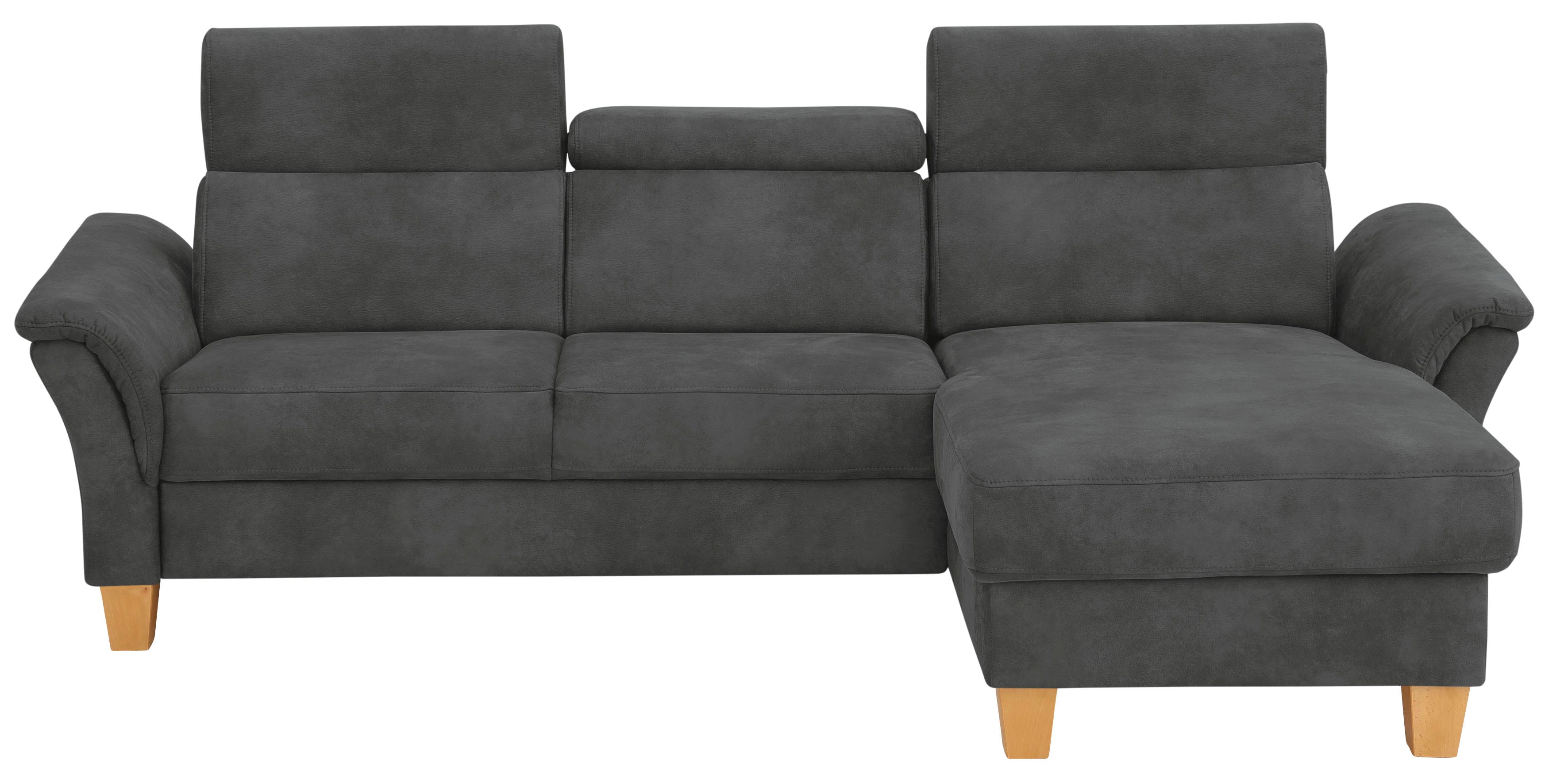 OTTO home Ecksofa "Conville L-Form" Federkern, wahlweise mit Schlaffunktion und Bettkasten bzw. Stauraum