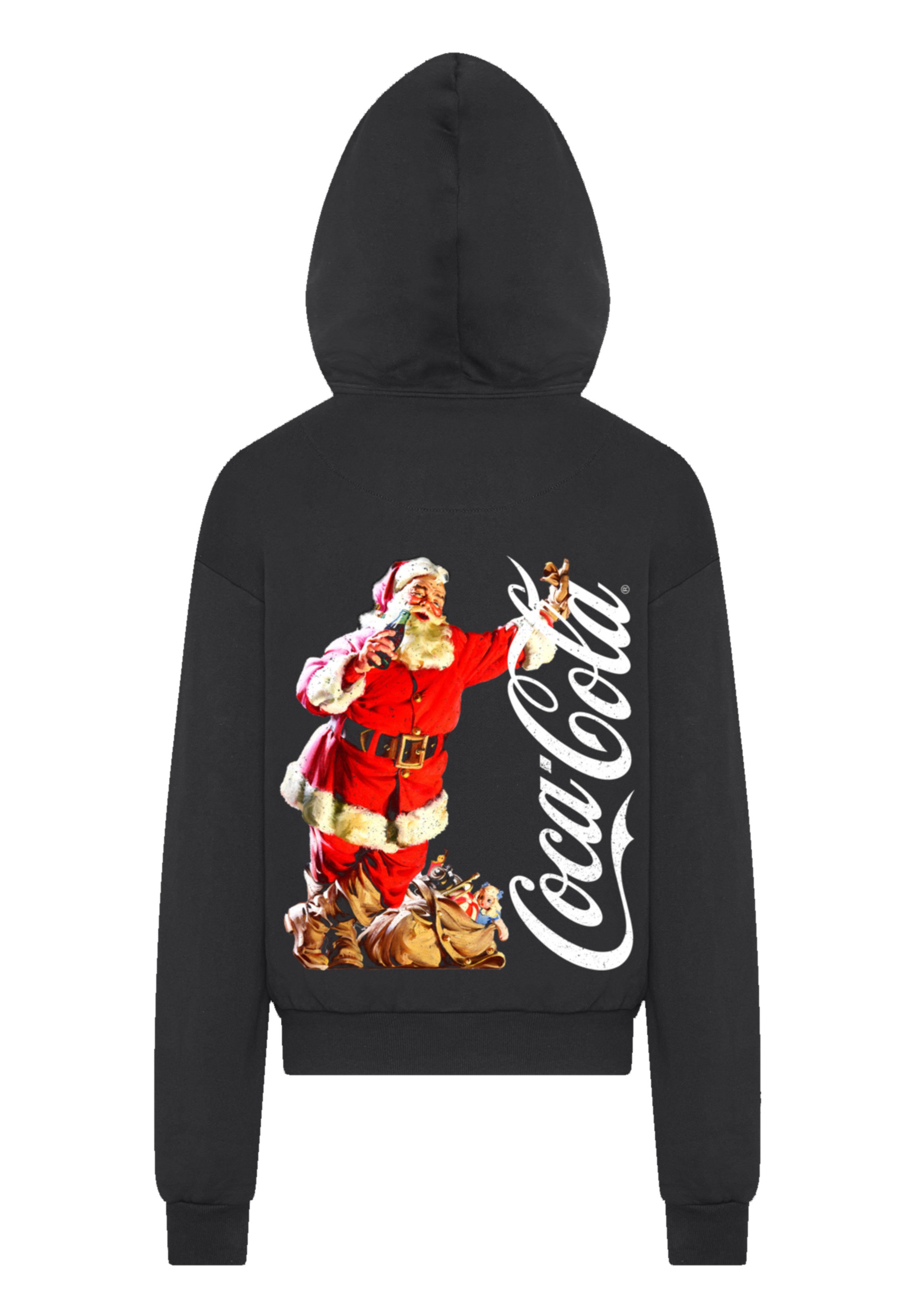 F4NT4STIC Kapuzenpullover »Coca Cola Leaning Santa« Premium Qualität
