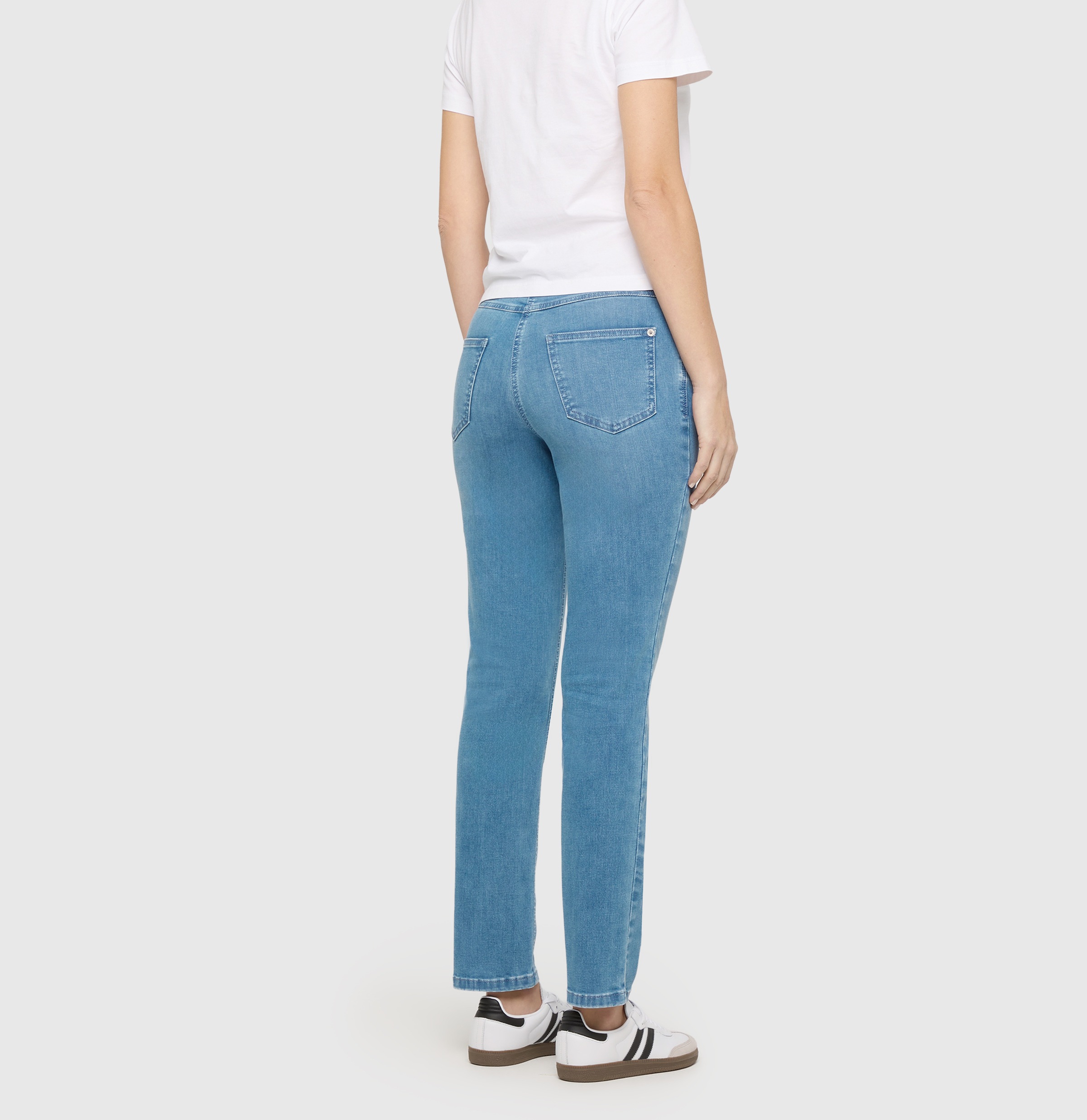 MAC Stretch-Jeans "Melanie" Gerade geschnitten günstig online kaufen