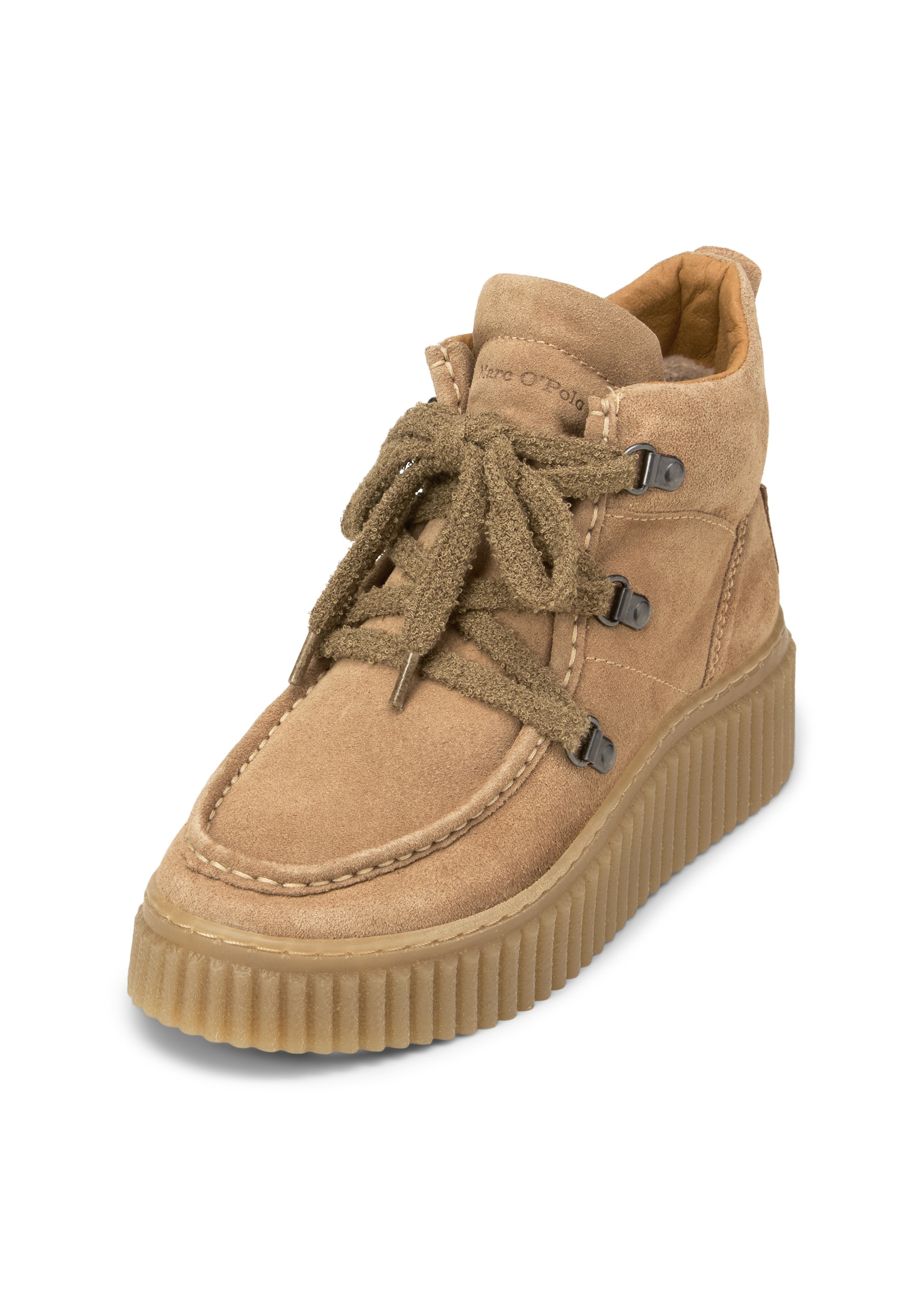 Marc OPolo Stiefelette "mit markanter Rillen-Plateausohle" günstig online kaufen