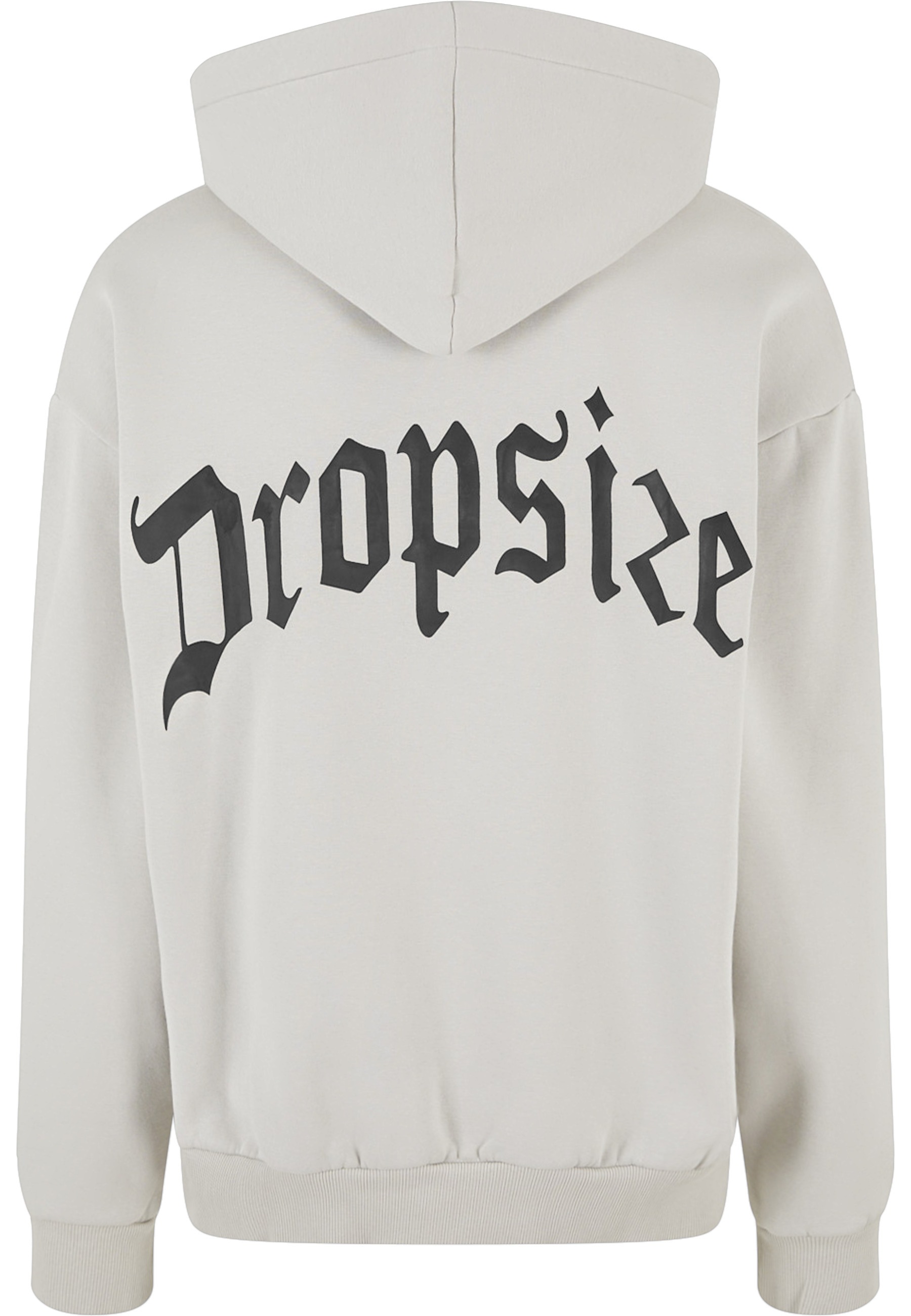 Dropsize Kapuzenpullover "Dropsize Herren Heavy Oversize Puffer Logo Backpr günstig online kaufen