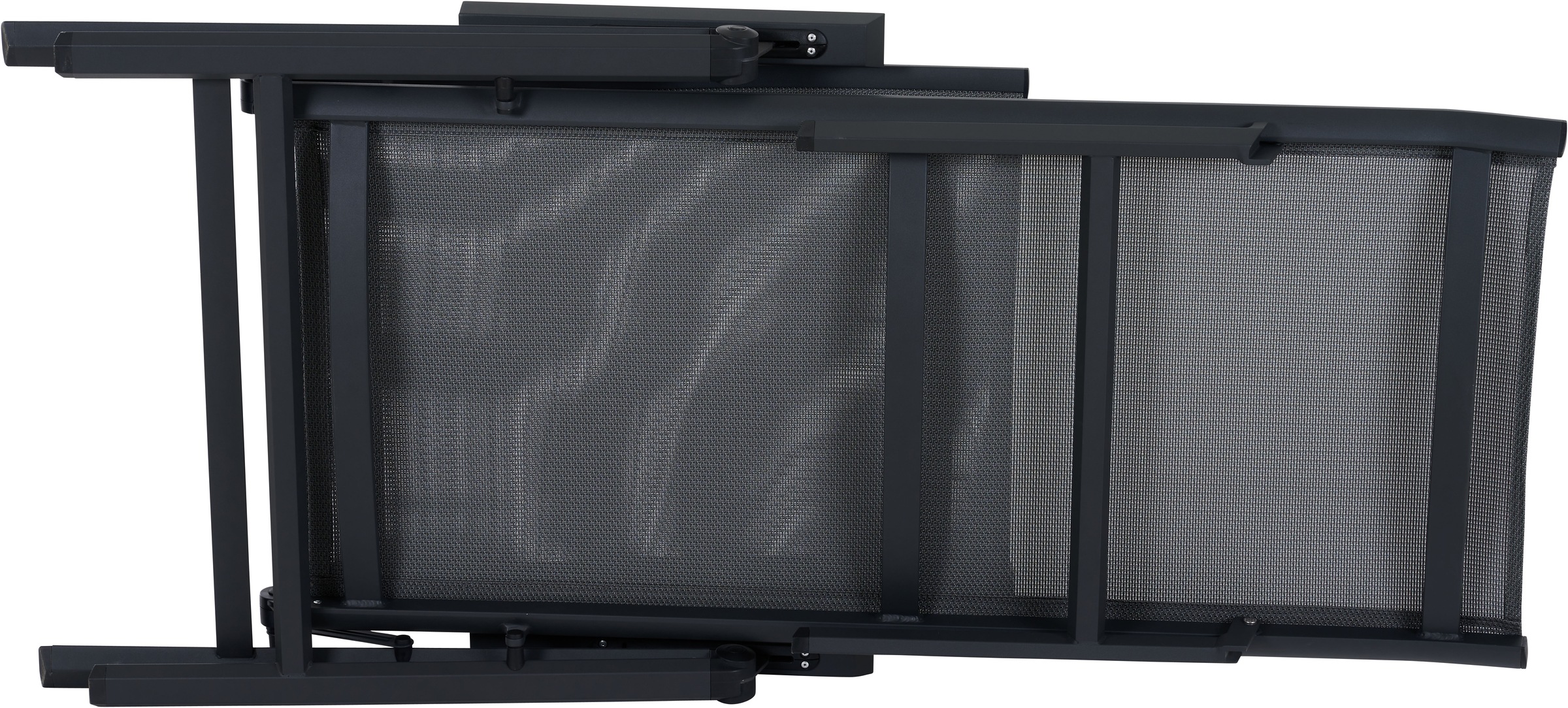 Siena Garden Gartenliege »TAURO« Gestell aus Aluminium, Ranotex® Bezug royal-grey, klappbar