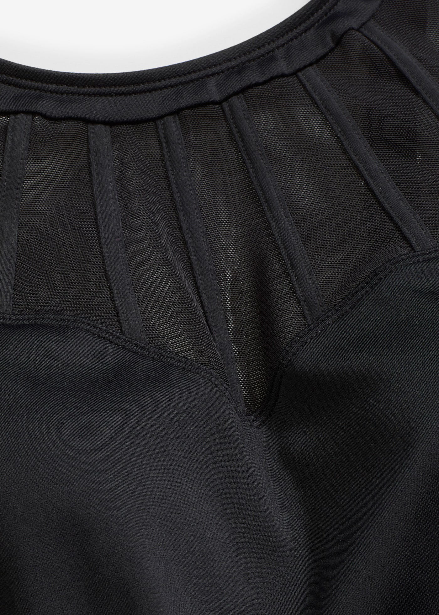 bonprix Badekleid mit transparentem Netz, aus Polyamid und Elasthan, gefüttert
