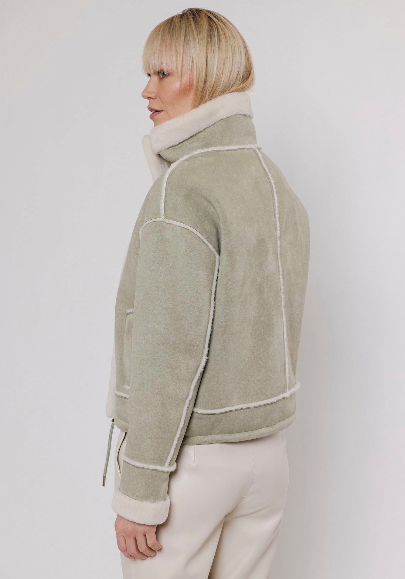 Rino & Pelle Kurzjacke "BECK" mit verdecktem Reißverschluss günstig online kaufen