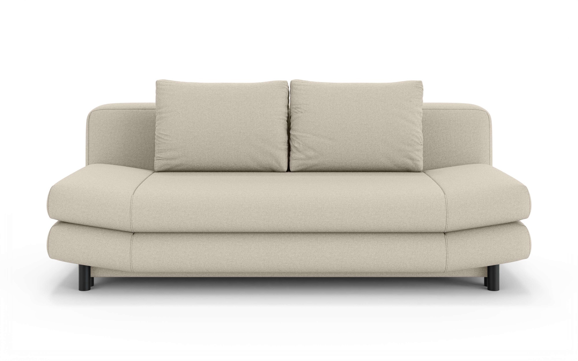 Home affaire 3-Sitzer "LENNARA Schlafsofa mit Bettkasten, Maße B/T/H: 209/9 günstig online kaufen