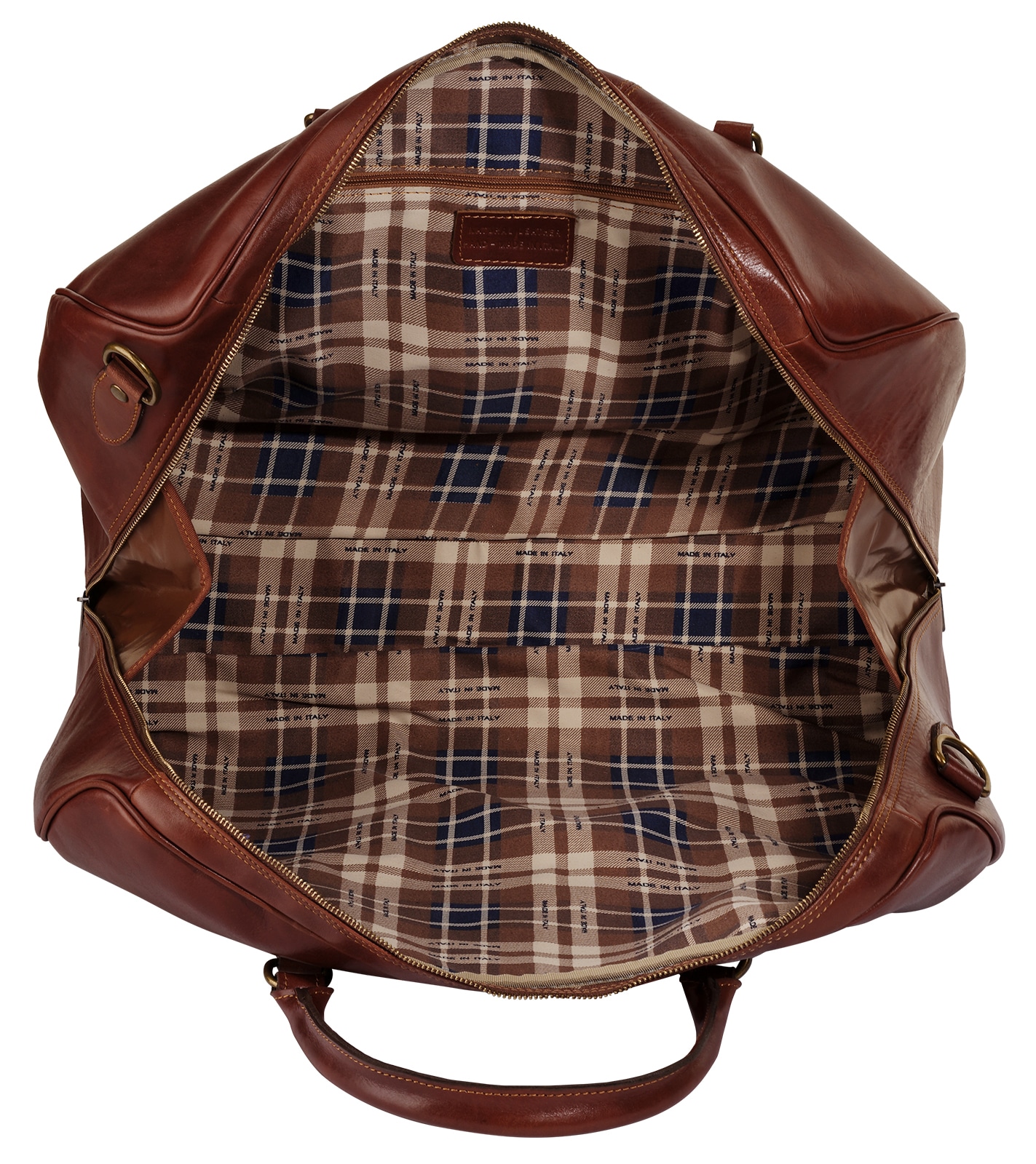 Piké Reisetasche »CALABRIA GRANDE«, echt Leder, Made in Italy