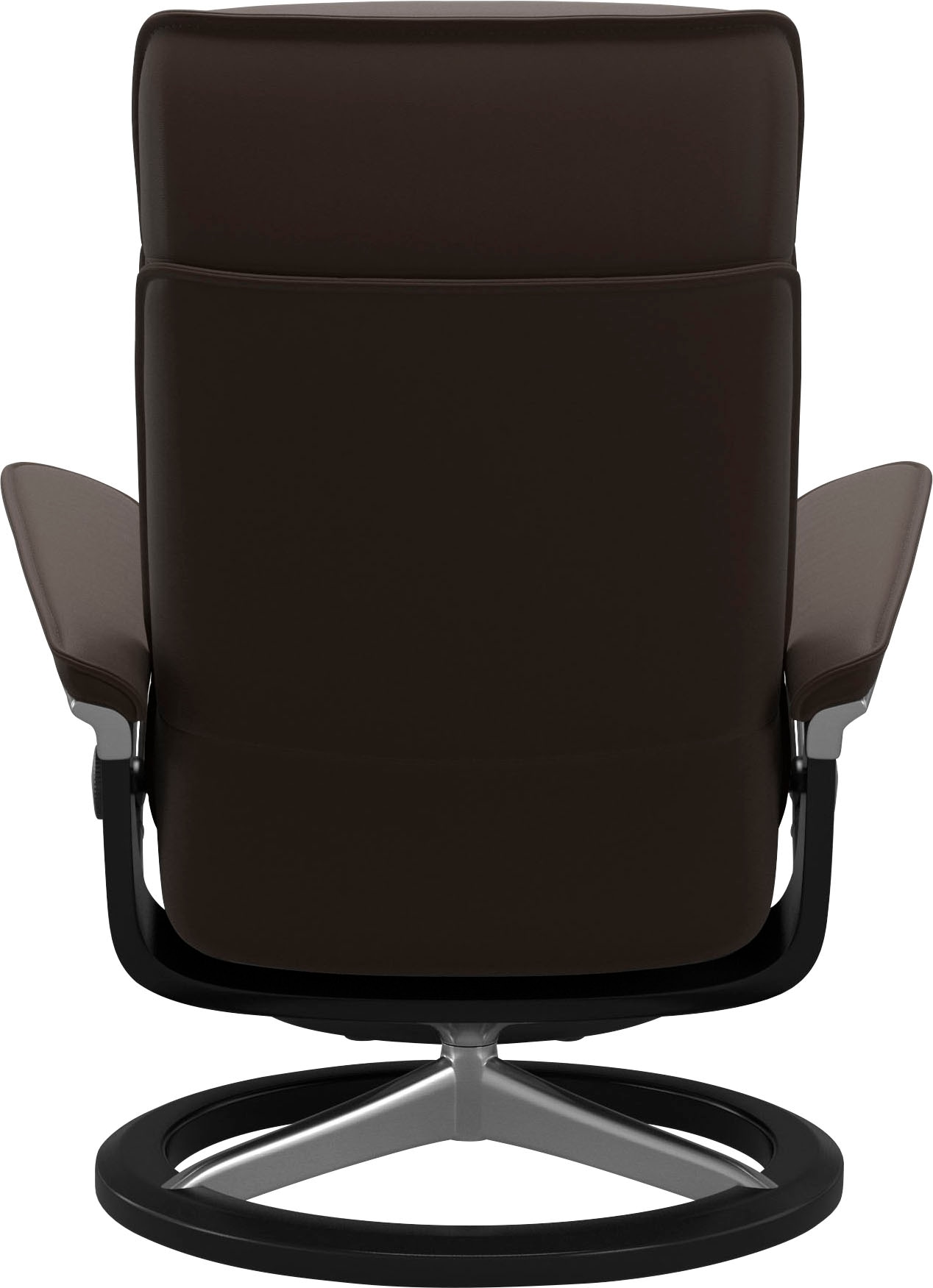 Stressless® Relaxsessel »Admiral« Set, Relaxsessel inkl. Hocker,  mit Signature Base, Größe M & L, Gestell Schwarz