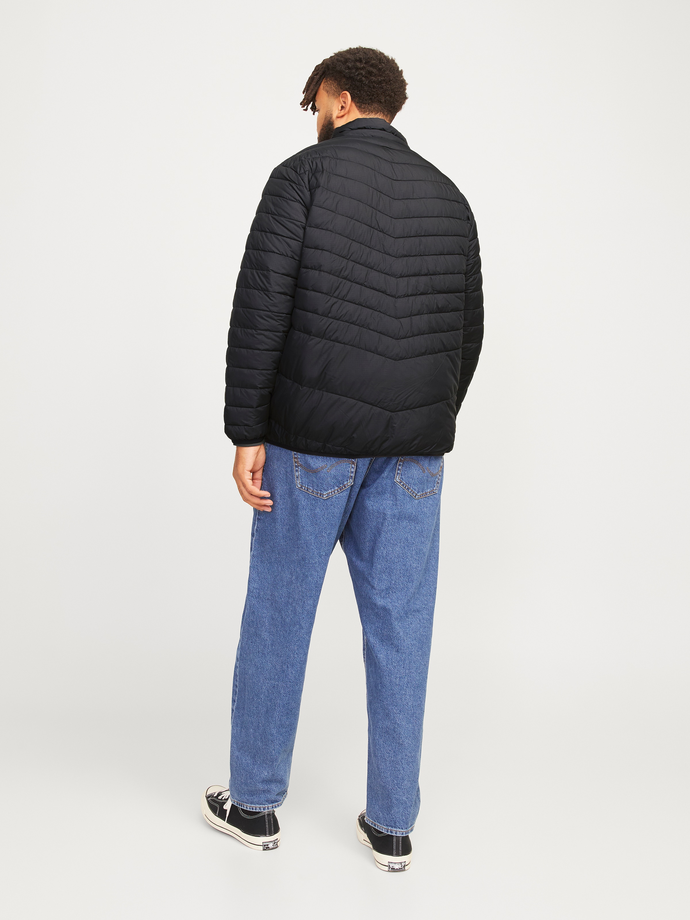 Jack & Jones PlusSize Outdoorjacke »JJESTATE PACKABLE PUFFER COLLAR NOOS PLS«, ohne Kapuze
