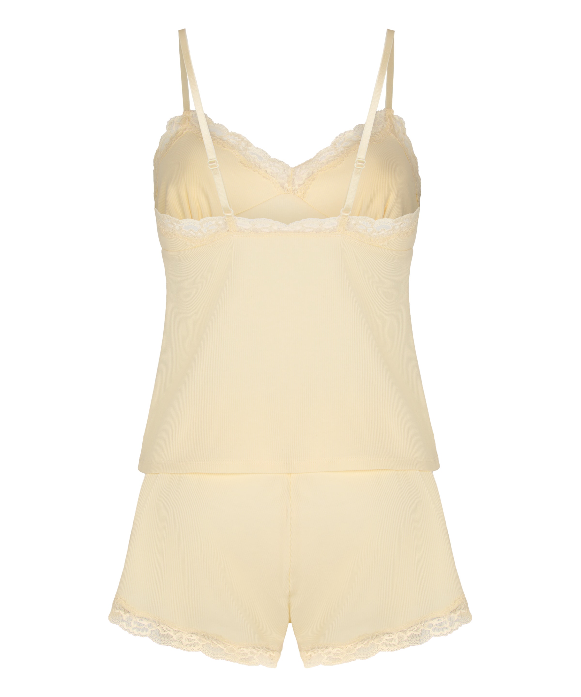 Hunkemöller Schlafanzug »Pyjama Set Jersey Spitze«