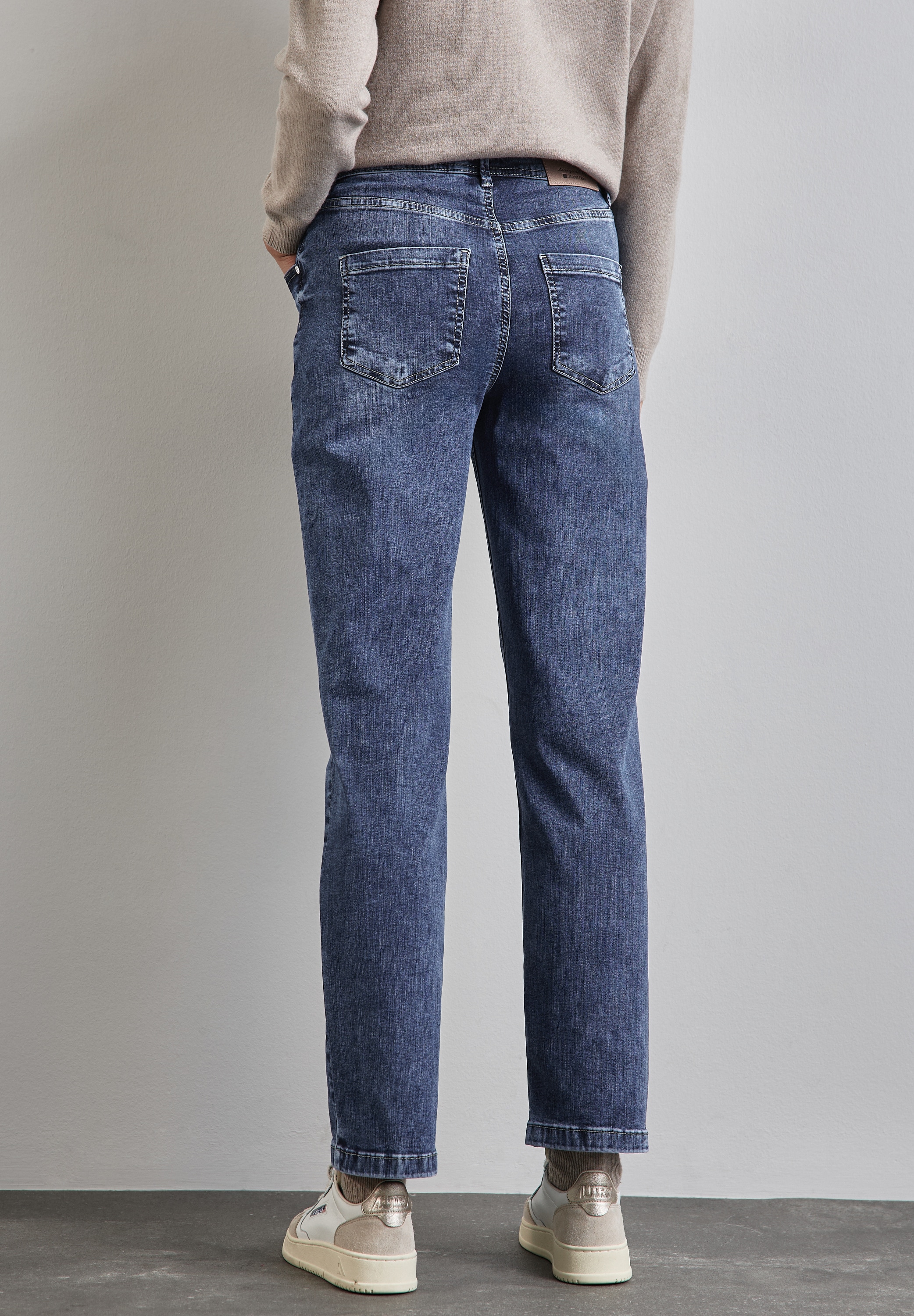 STREET ONE Weite Jeans, 5-Pocket-Style