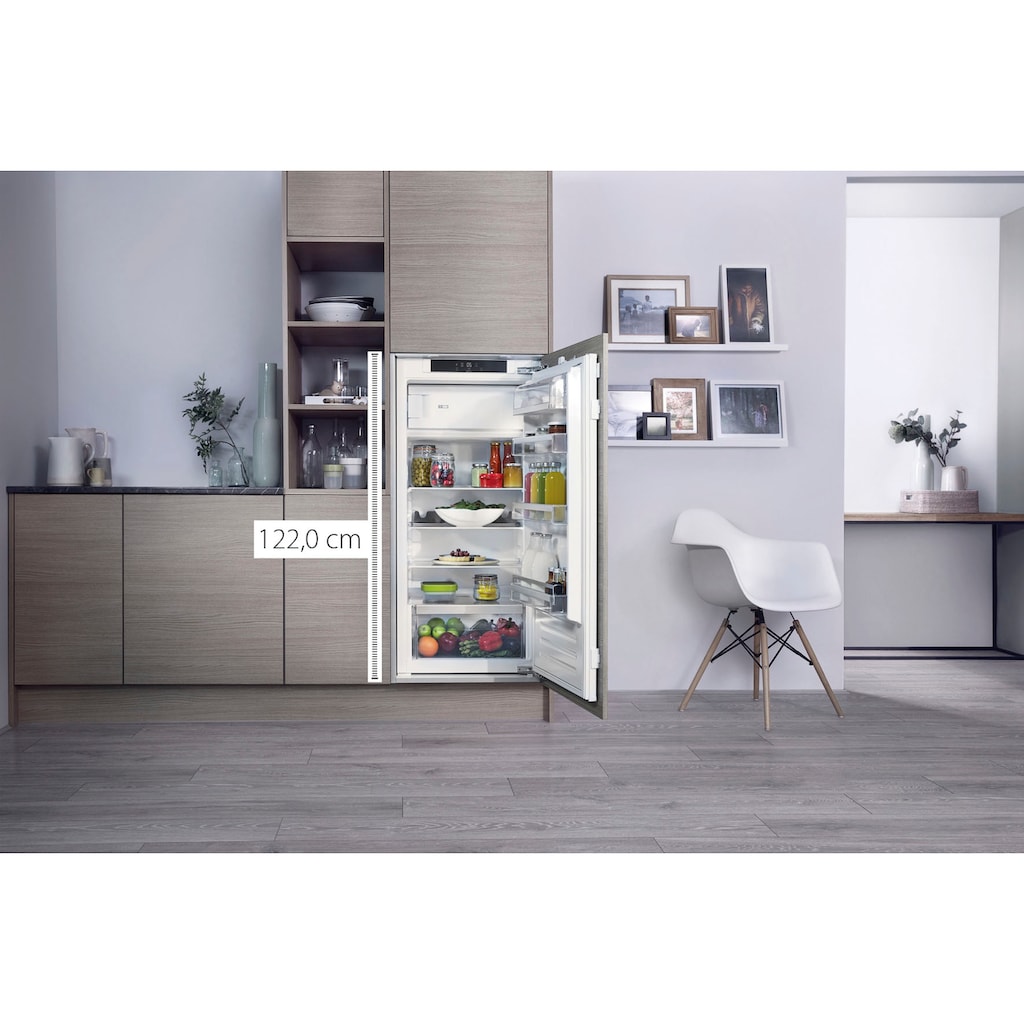 BAUKNECHT Einbaukühlschrank »KSI 12GF3«, KSI 12GF3, 122 cm hoch, 55,7 cm breit