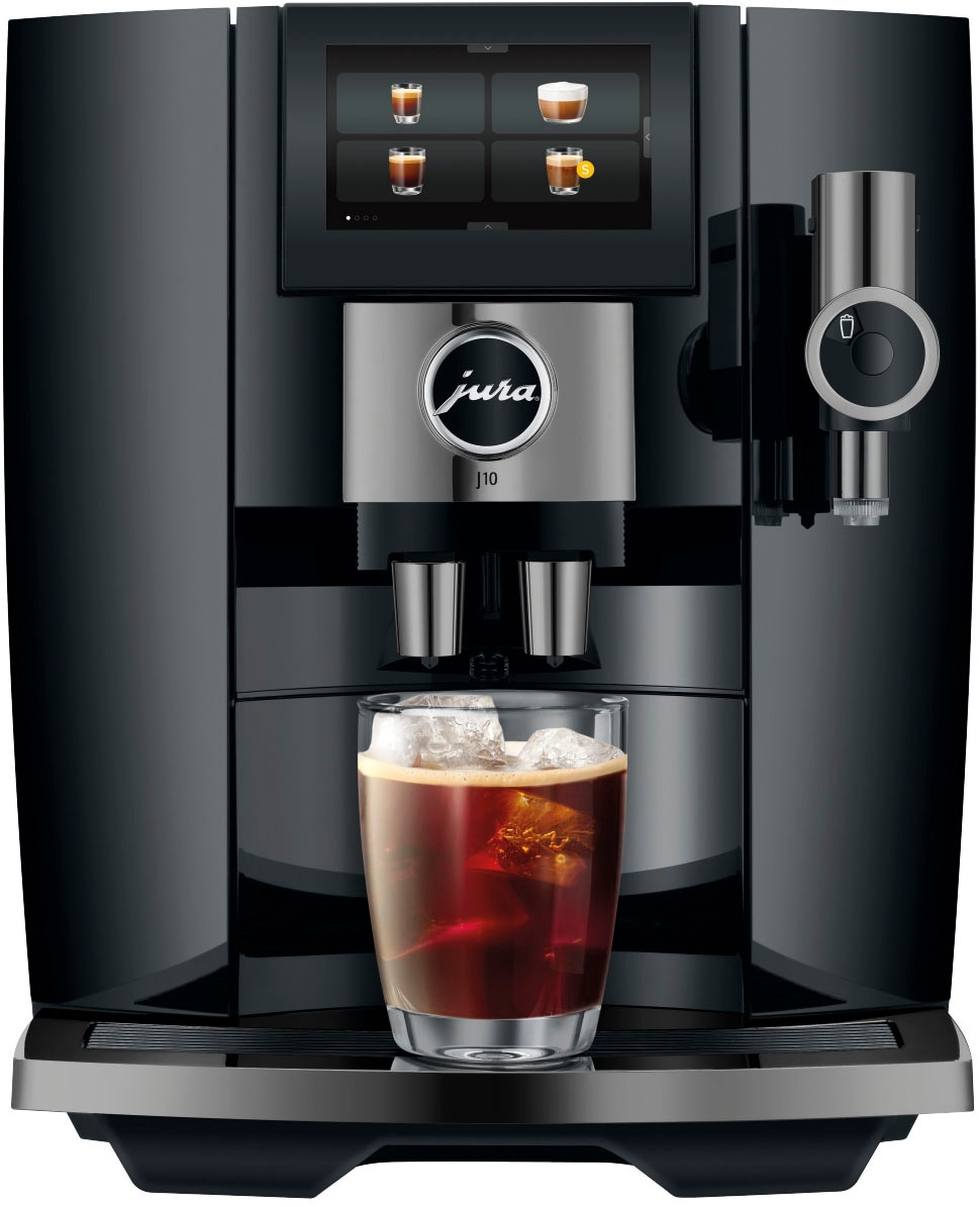 JURA Kaffeevollautomat »15562 J10 Piano Black (EA)«