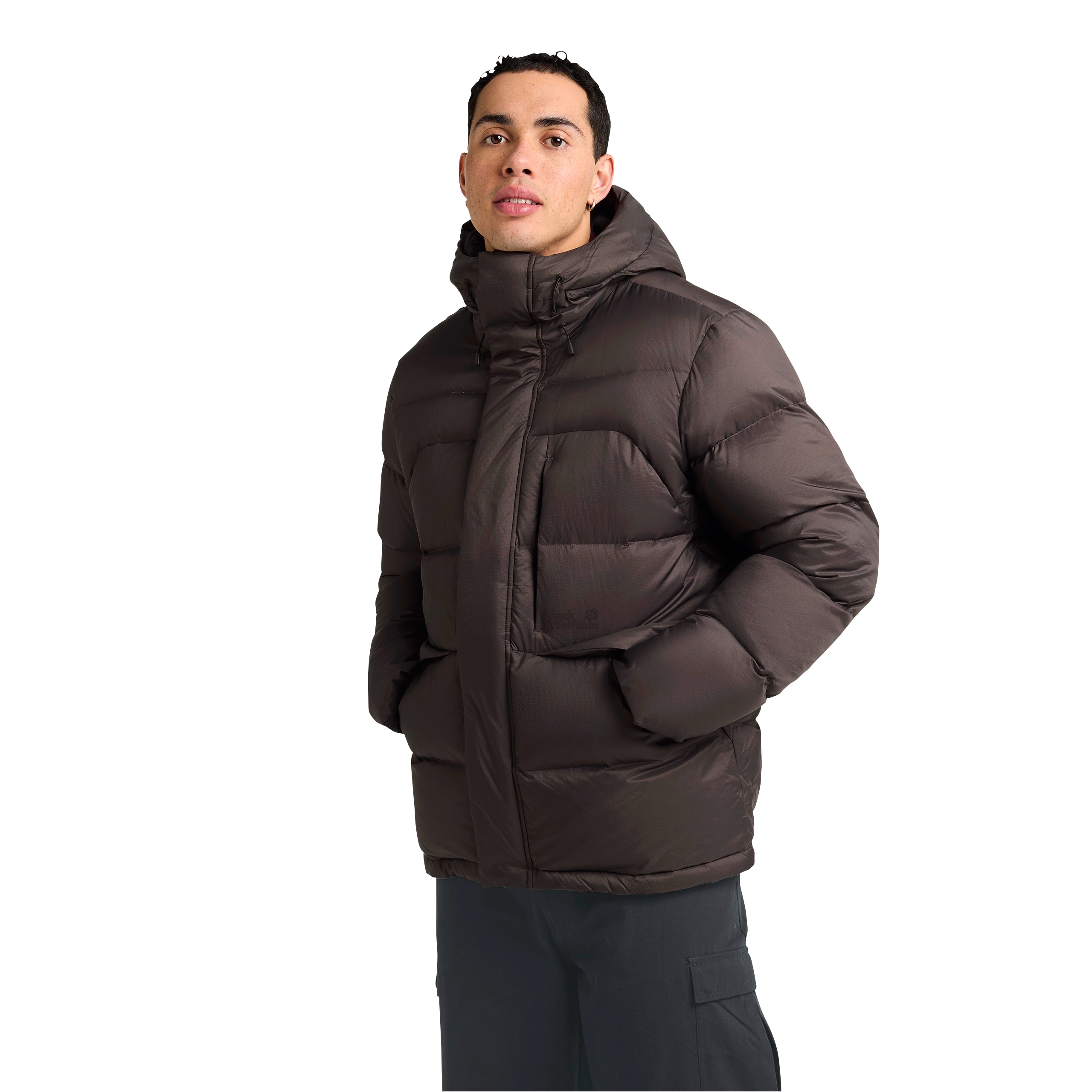 Jack Wolfskin Daunenjacke "ICY HILL JKT M RDS", Wärmend, winddicht, Daunenj günstig online kaufen
