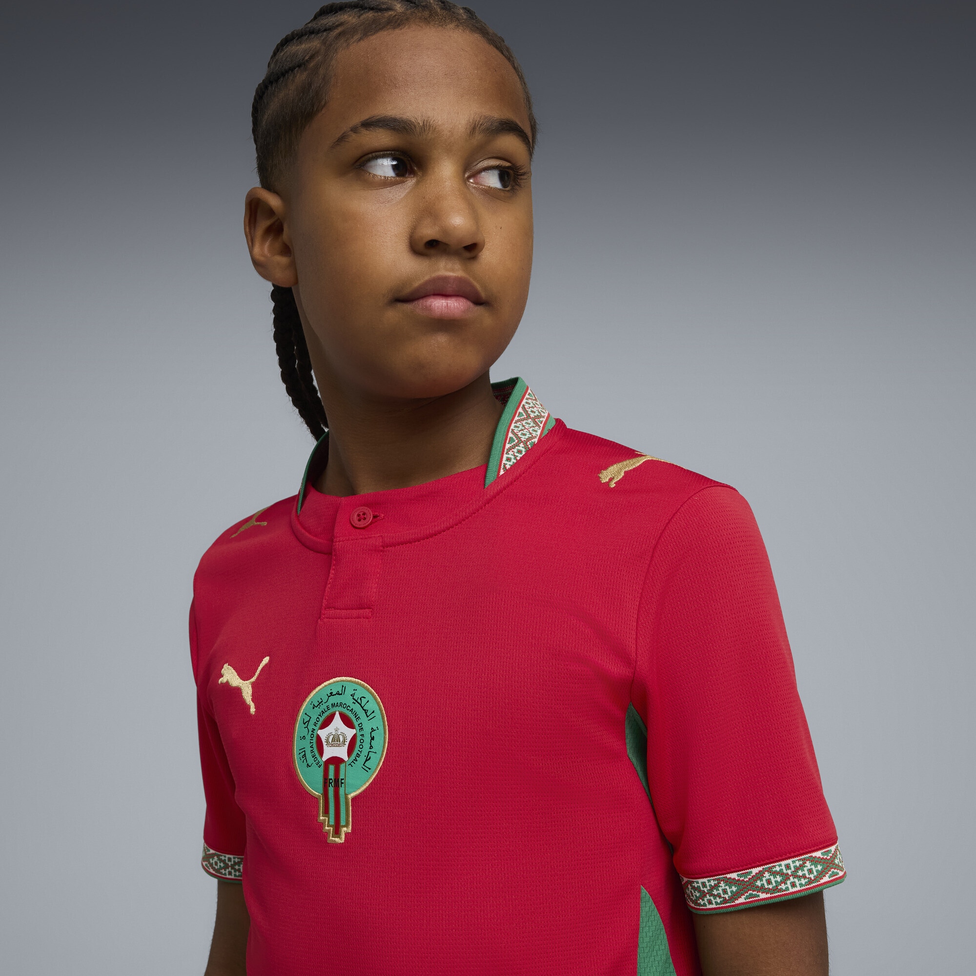 PUMA Trainingsshirt »Marokko 2026 Heimtrikot Jugendliche«
