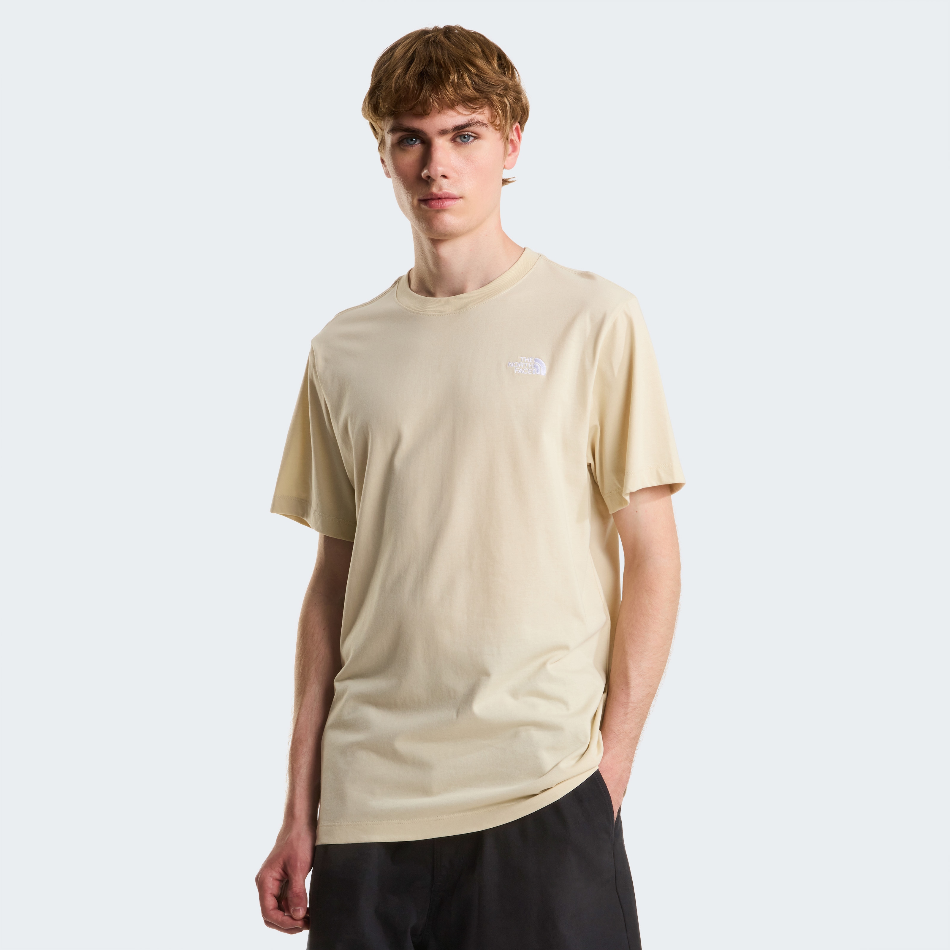 The North Face T-Shirt "M EVOLUTION SIMPLE DOME REGULAR SHORT SL" normale Passform, Kurzarm, für den Alltag, aus Baumwolle