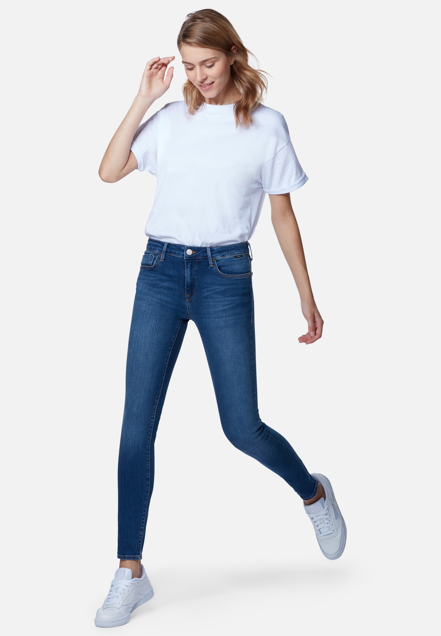 Mavi Röhrenjeans »ADRIANA«, Enge Jeans