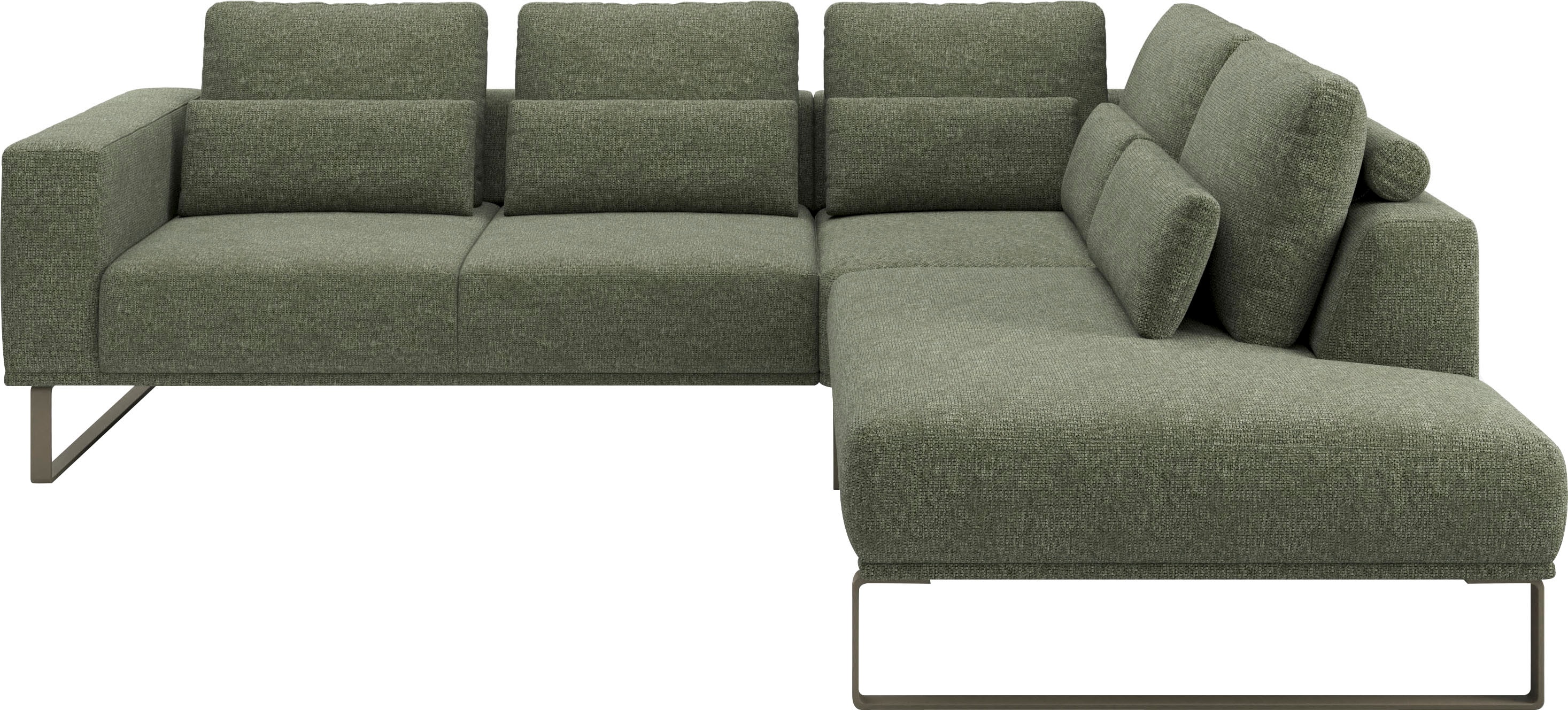 Musterring Ecksofa "JUSTB PM100, stilvoller Lounge-Komfort von Musterring" Kollektion Bettina Zimmermann, optionaler Sitzvorzug & Fuß-Auswahl