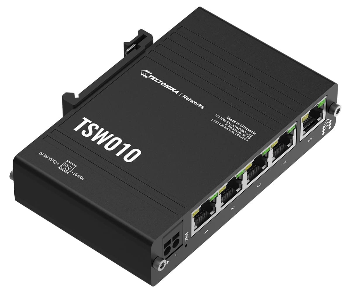 Teltonika Netzwerk-Switch »TSW010 DIN Rain Switch 5 x«