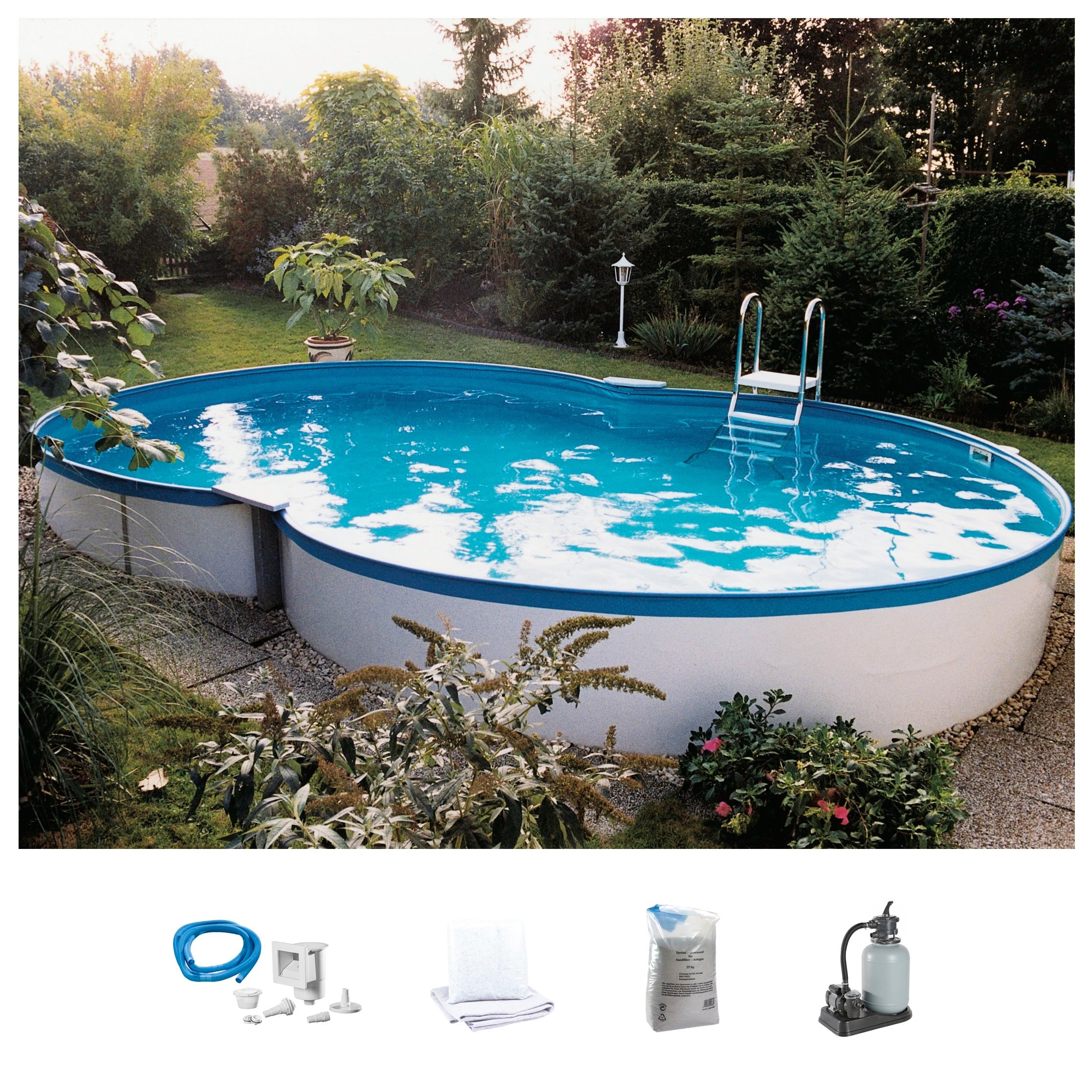 my POOL BWT Achtformpool "SAMOA 2", (Set, 5 tlg.), in verschiedenen Größen günstig online kaufen