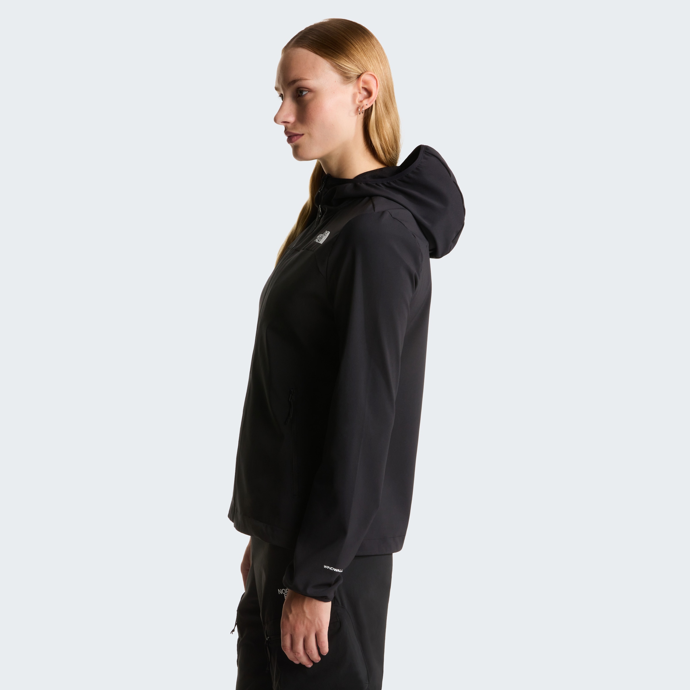 The North Face Softshelljacke »W NIMBLE HOODIE 2« 1 Stk. tlg. sportlicher Stil, aus hochelastischem Material, WindWall™-Gewebe