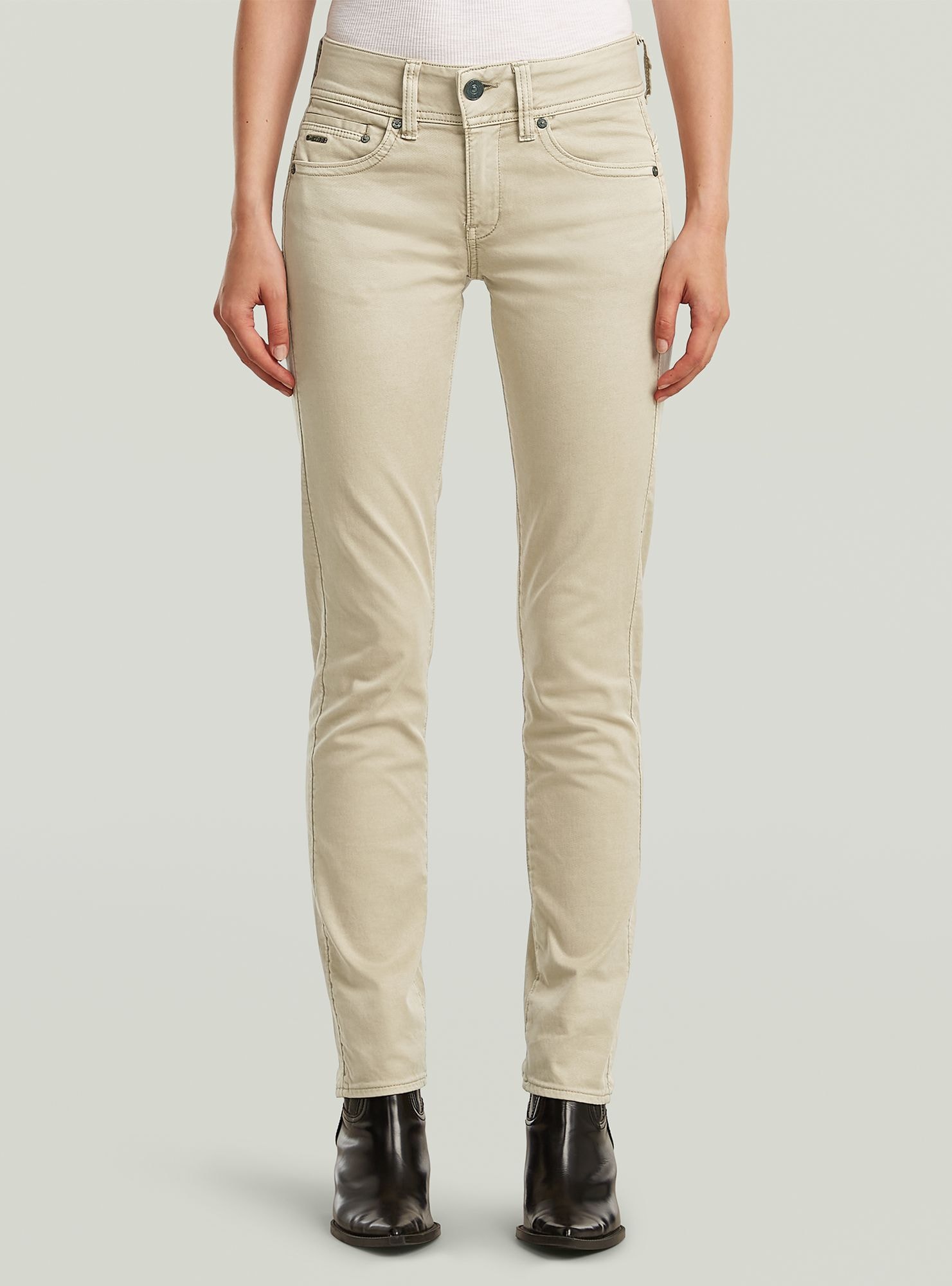 G-STAR Chinohose "Midge Slim Straight Chino" günstig online kaufen