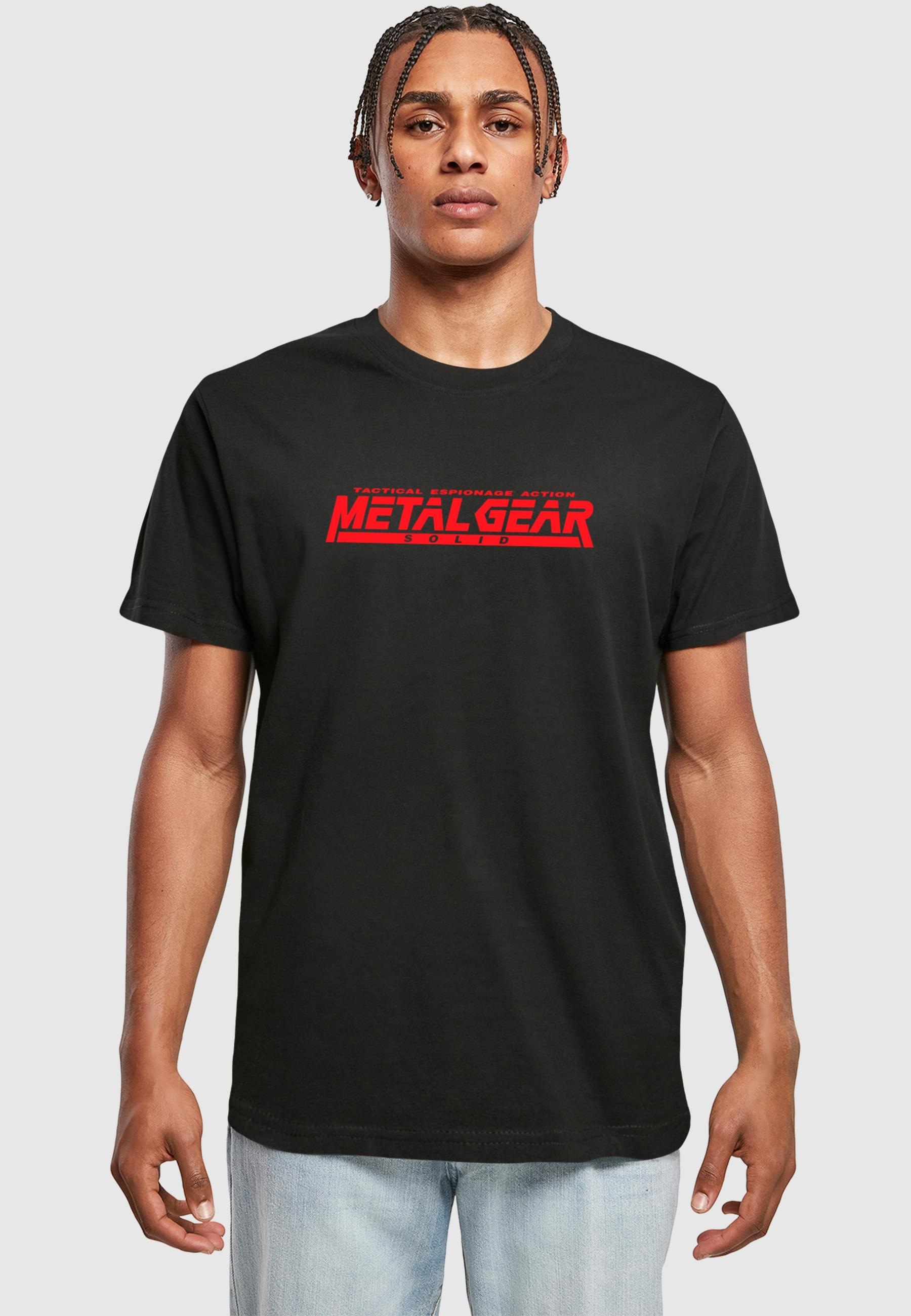 Merchcode T-Shirt »Merchcode Metal Gear Solid Logo Tee«, (1 tlg.)