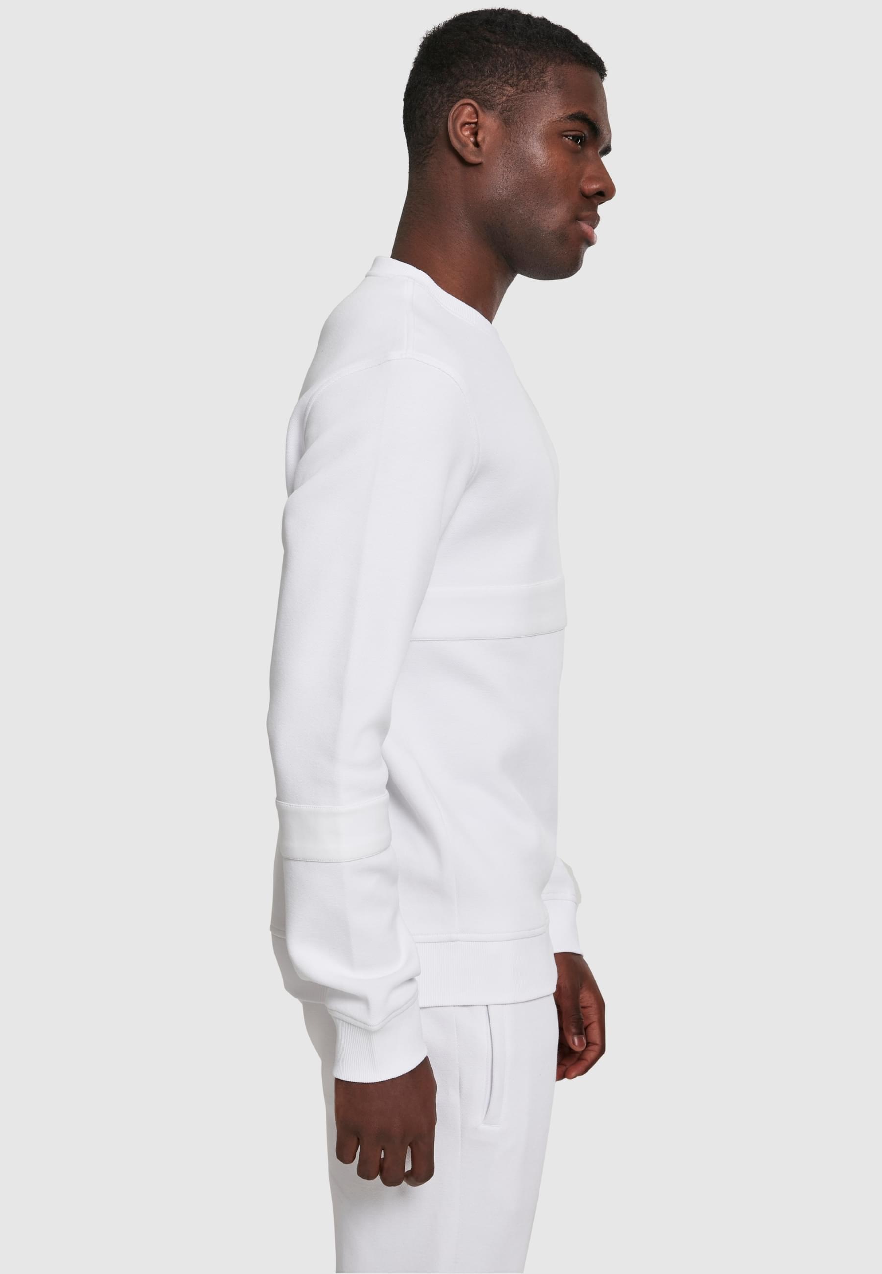URBAN CLASSICS Rundhalspullover »Urban Classics Herren Heavy Pique Crew«, (1 tlg.)