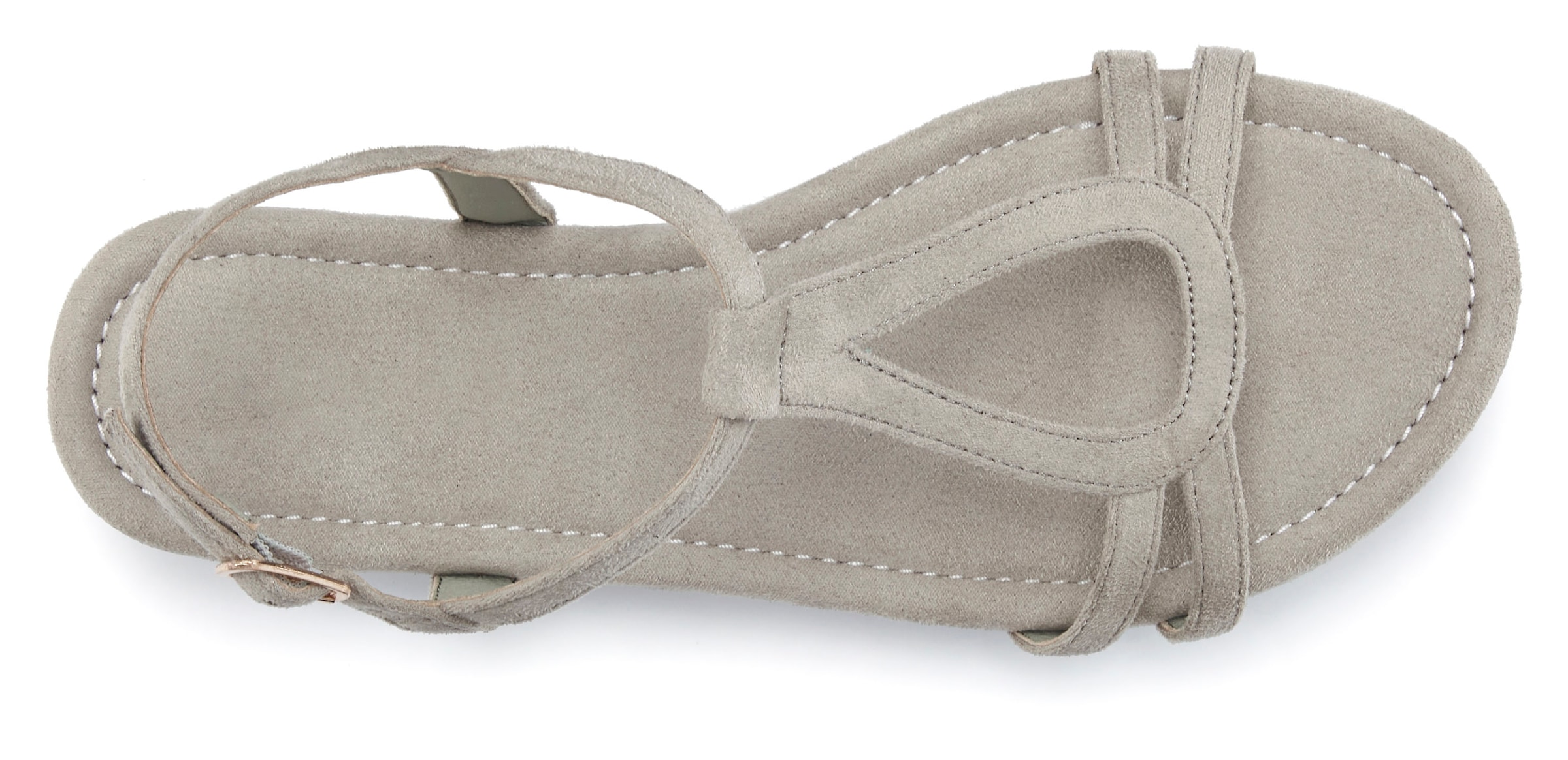 Vivance Sandale »Sandalette, offener Schuh, Sommerschuh«, aus weichem Material VEGAN