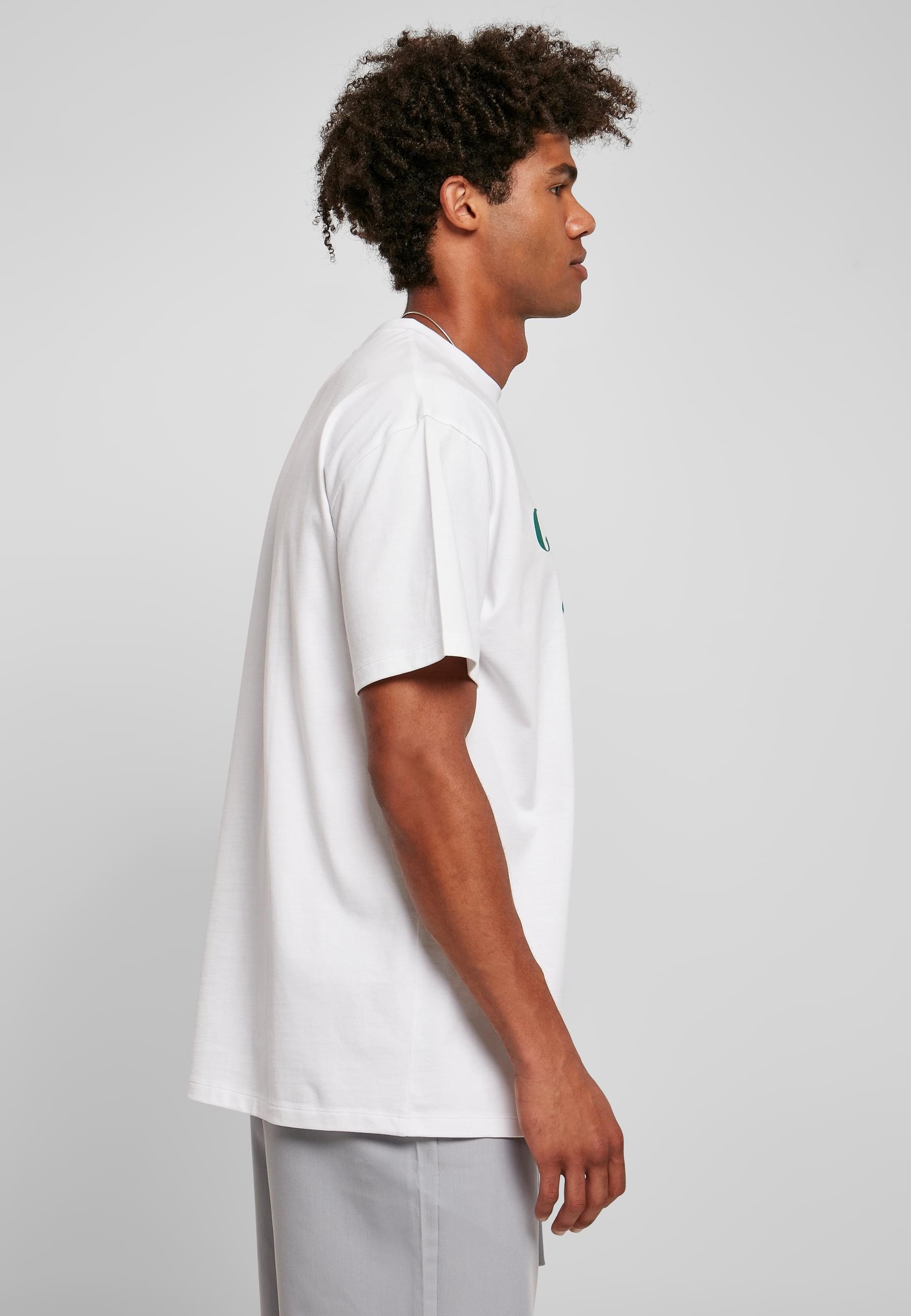 URBAN CLASSICS T-Shirt »Urban Classics Herren Organic Globe Logo Tee«, (1 tlg.)