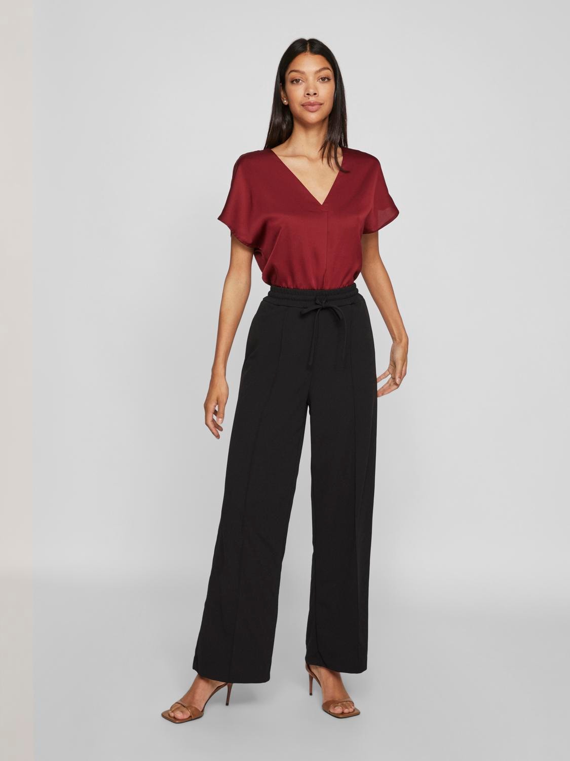Vila Schlupfhose »VICLUA HW WIDE PANTS-NOOS«, Sommerhose