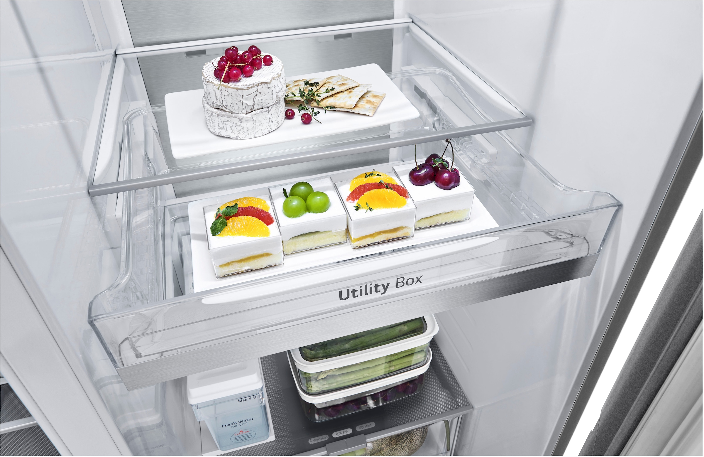 LG Side-by-Side L-Serie »GSLE91MBAB«