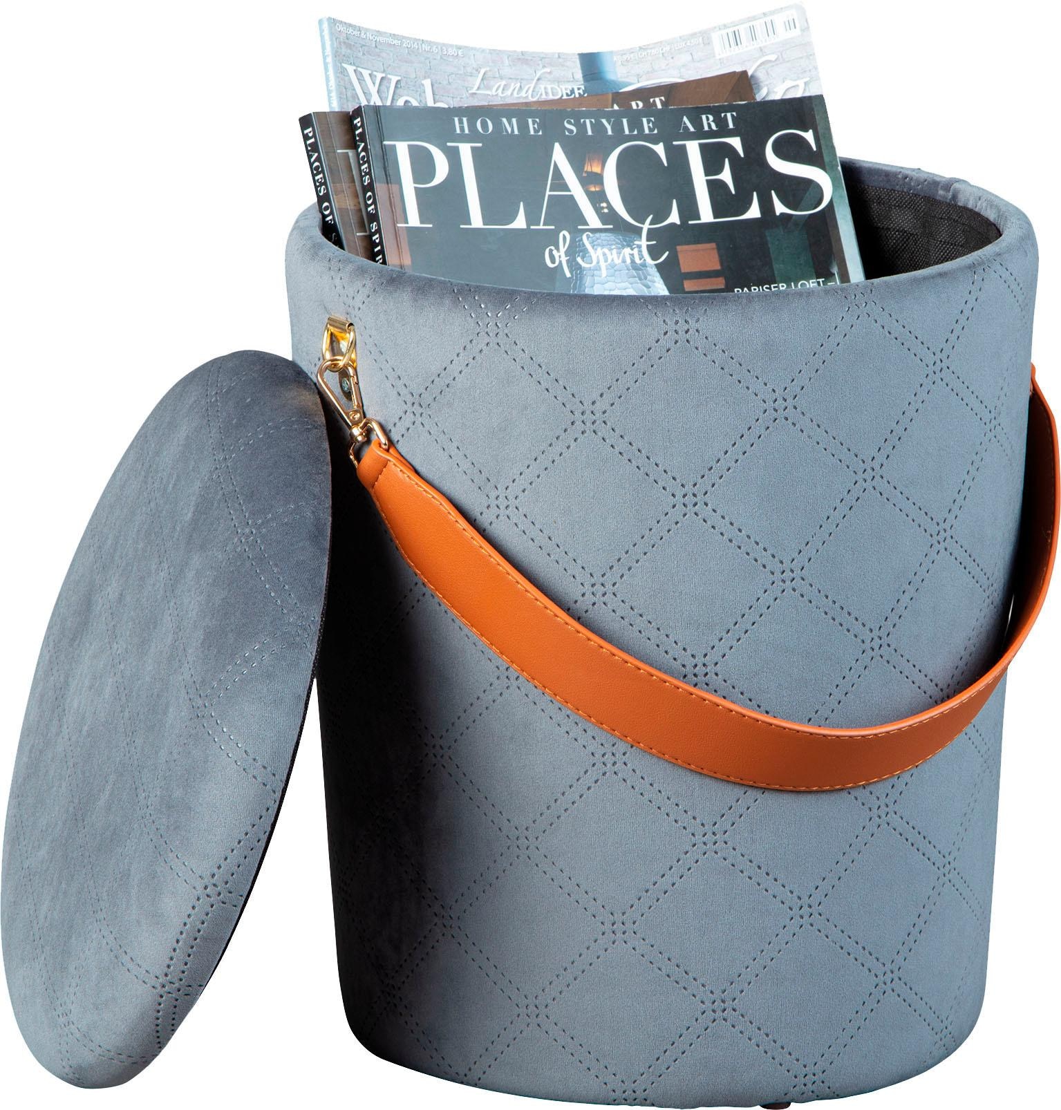 INOSIGN Hocker »Nevis«, mit Stauraum