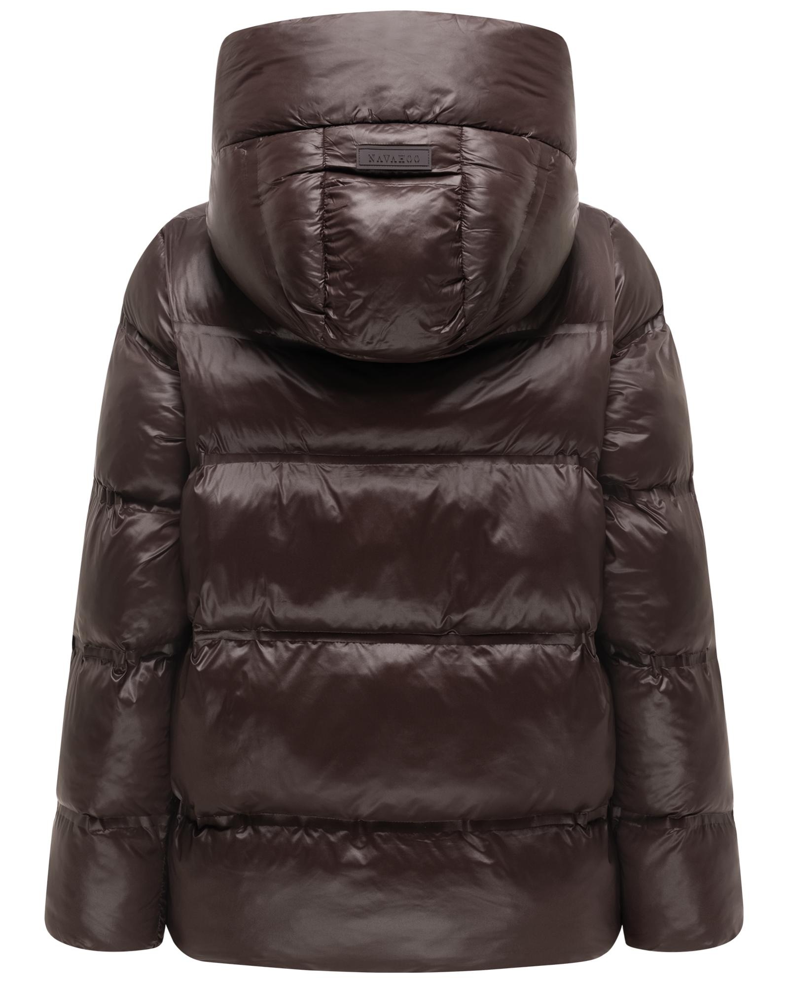 Navahoo Steppjacke »Snow-Frame 14« mit Kapuze Damen Winterjacke mit abnehmbarer Kapuze