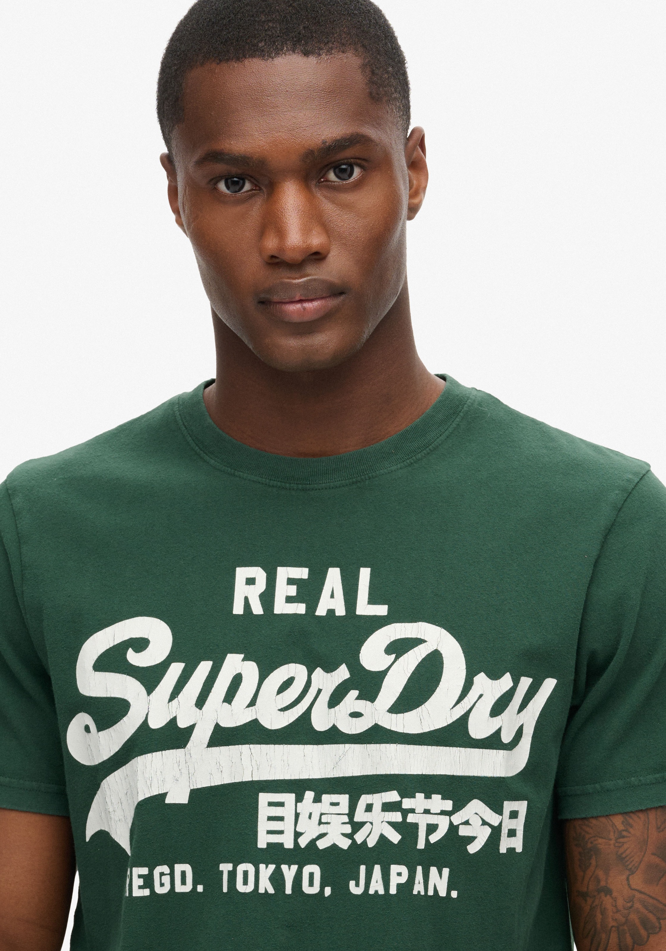 Superdry "CLASSIC VL GRAPHIC T SHIRT" günstig online kaufen