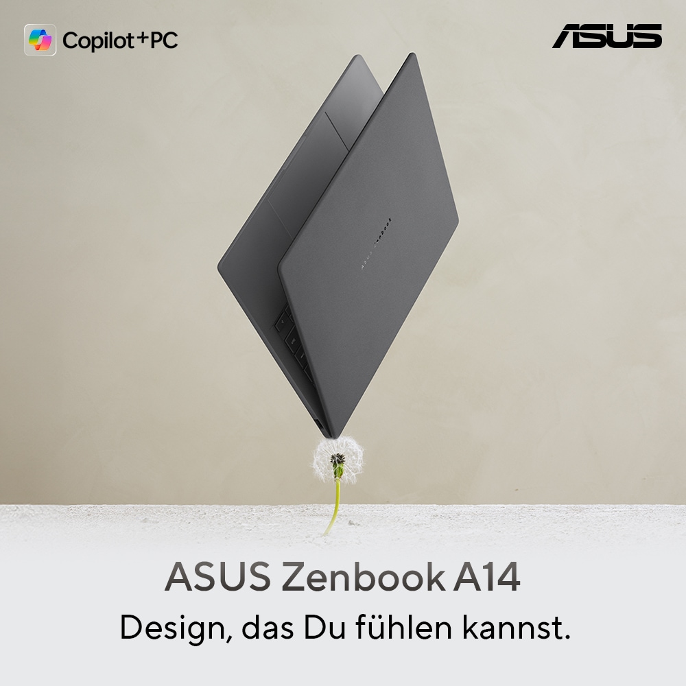 Asus Gaming-Notebook »Zenbook A14 X1-26-100 32 1TB UX3407QA-QD305W« 35,6 cm / 14 ″ Qualcomm X 1.000 GB SSD