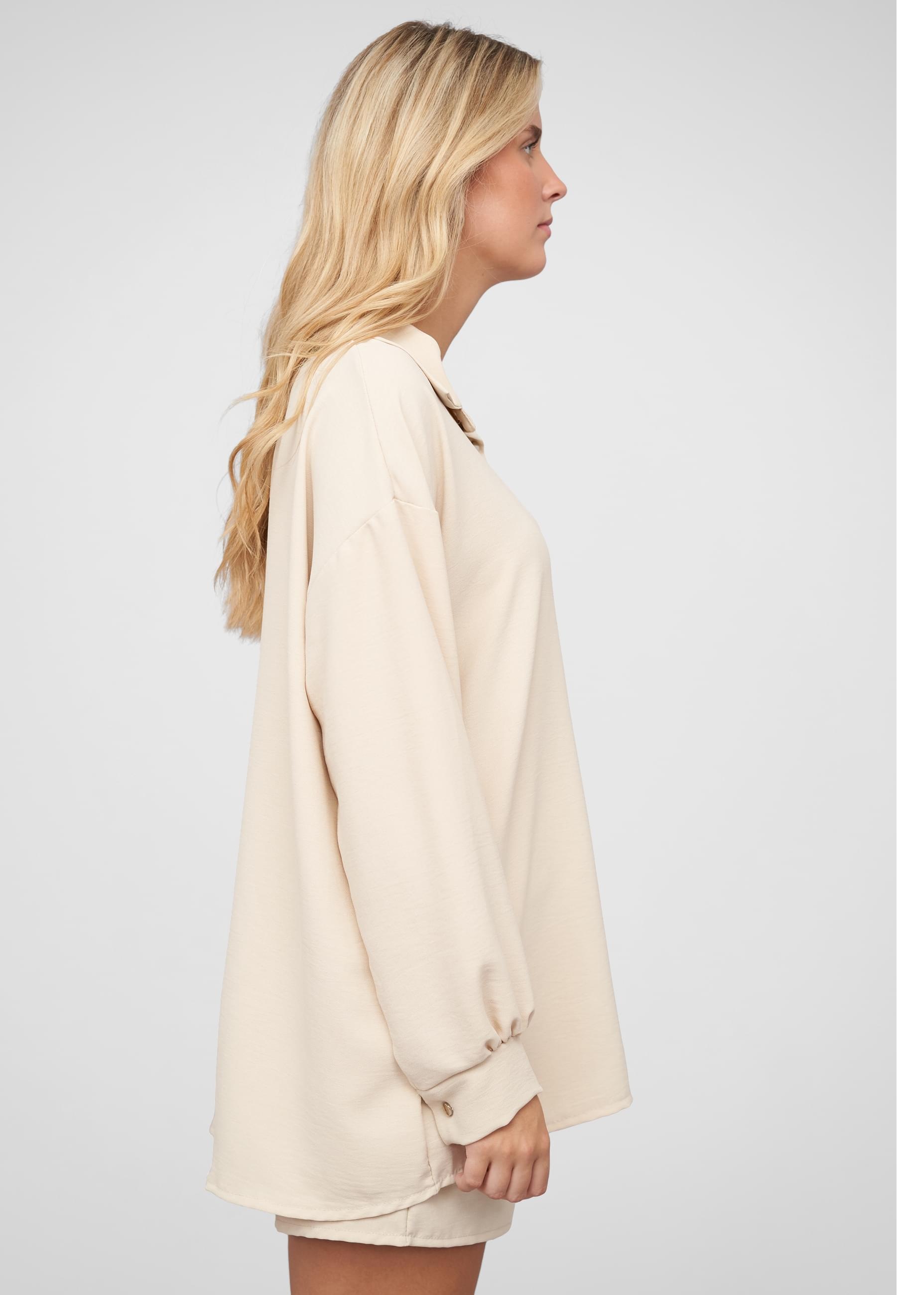 CLOUD 5IVE Longsleeve »CLOUD 5IVE Cloud5ive Musselin Bluse« 1 Stk. tlg.