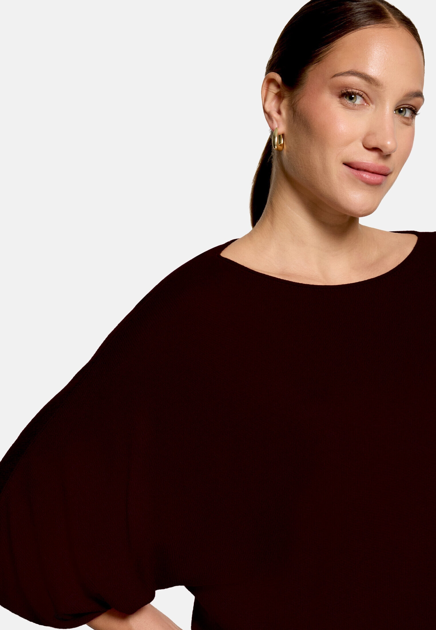 Zero Kurzarmshirt »Damen mit Fledermausärmeln« 1 Plain/ ohne Details