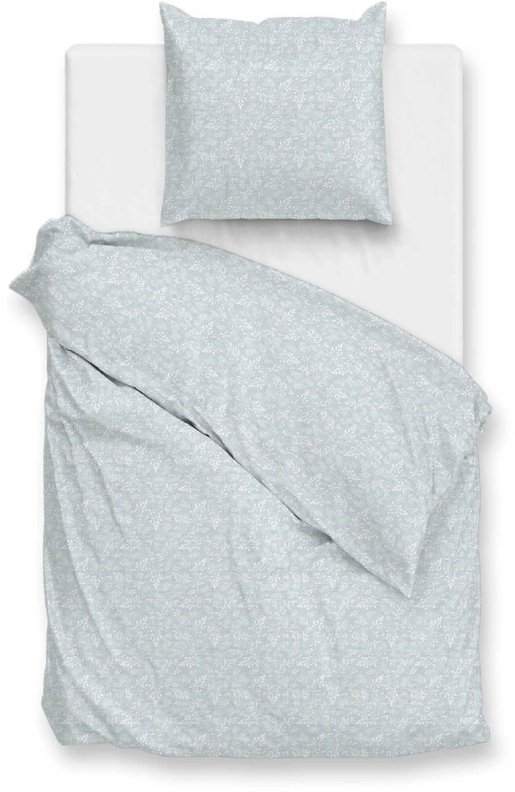 ZO HOME Bettwäsche "Zohome Bettwäsche Baumwolle Petali-di-Lino" 2 Bettwäsche aus 100% Baumwolle, hochwertige Renforcé, ab 135x200 cm.