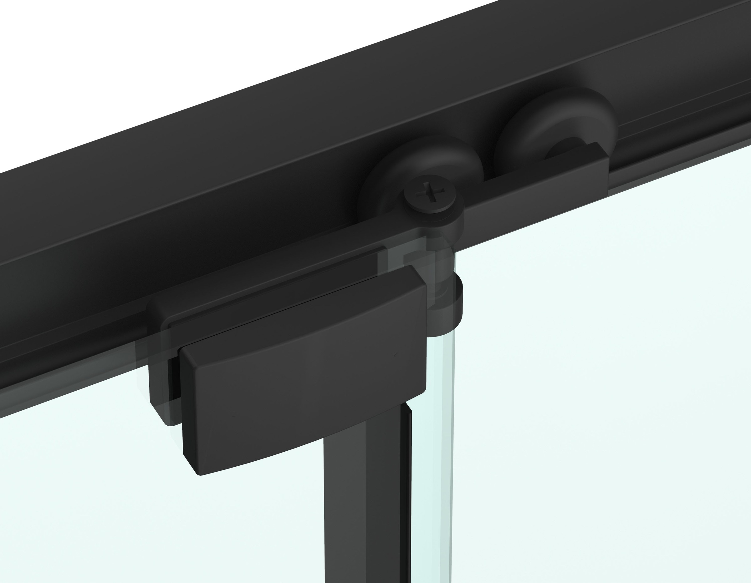Sanotechnik Eckdusche »Sanotechnik SlimLine Eckduschkabine schwarz«
