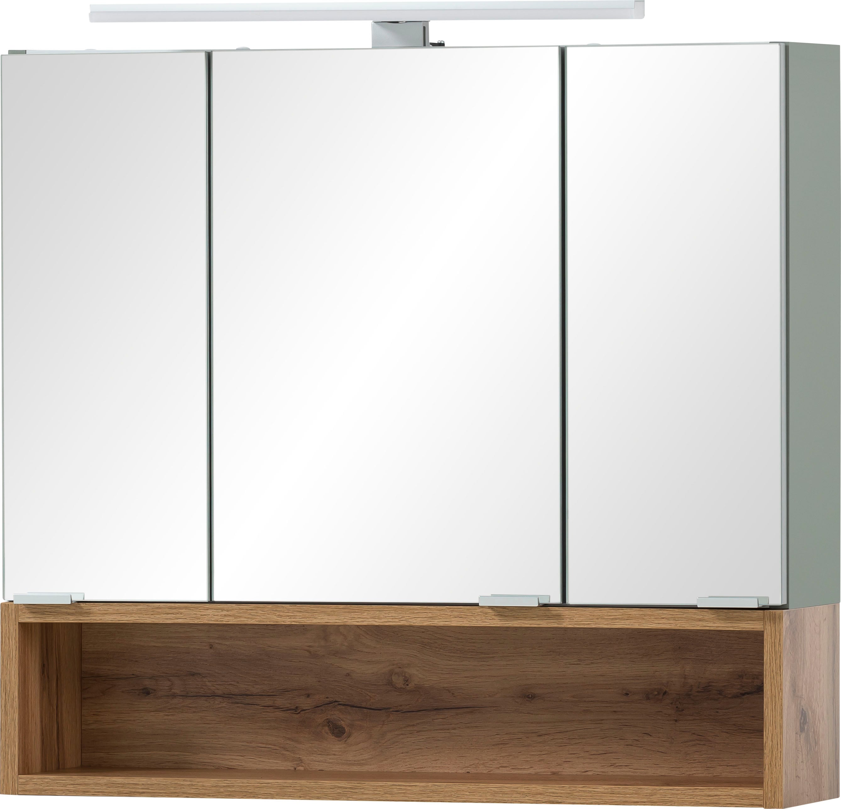 Schildmeyer Spiegelschrank "Smilla, Spiegelschrank, Made in Germany, B: 66,6 cm" Solide Verarbeitung - Dieses Produkt ist in Deutschland gefertigt