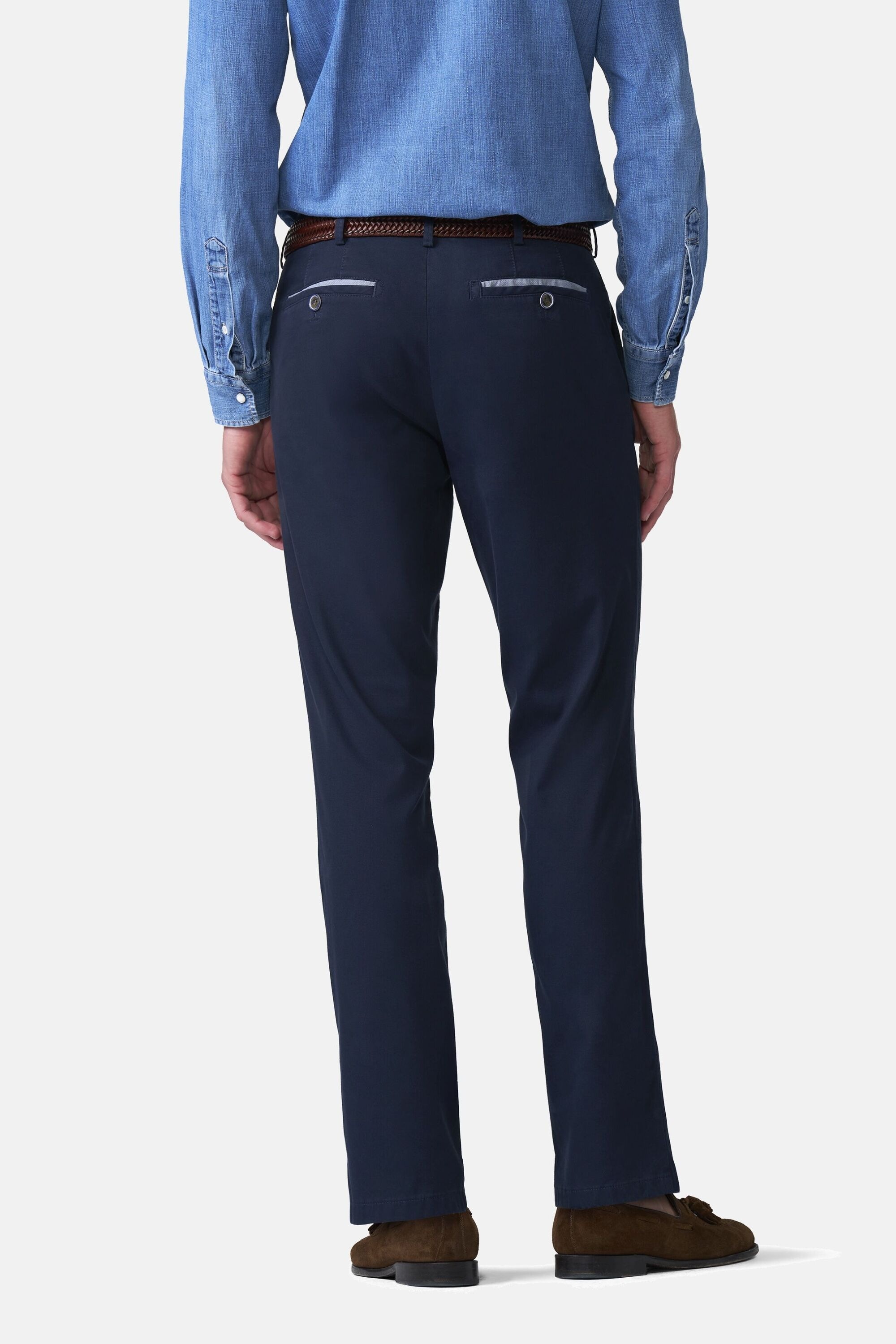 MEYER Roma 1-5080 Chinos Dark Blue 46 2