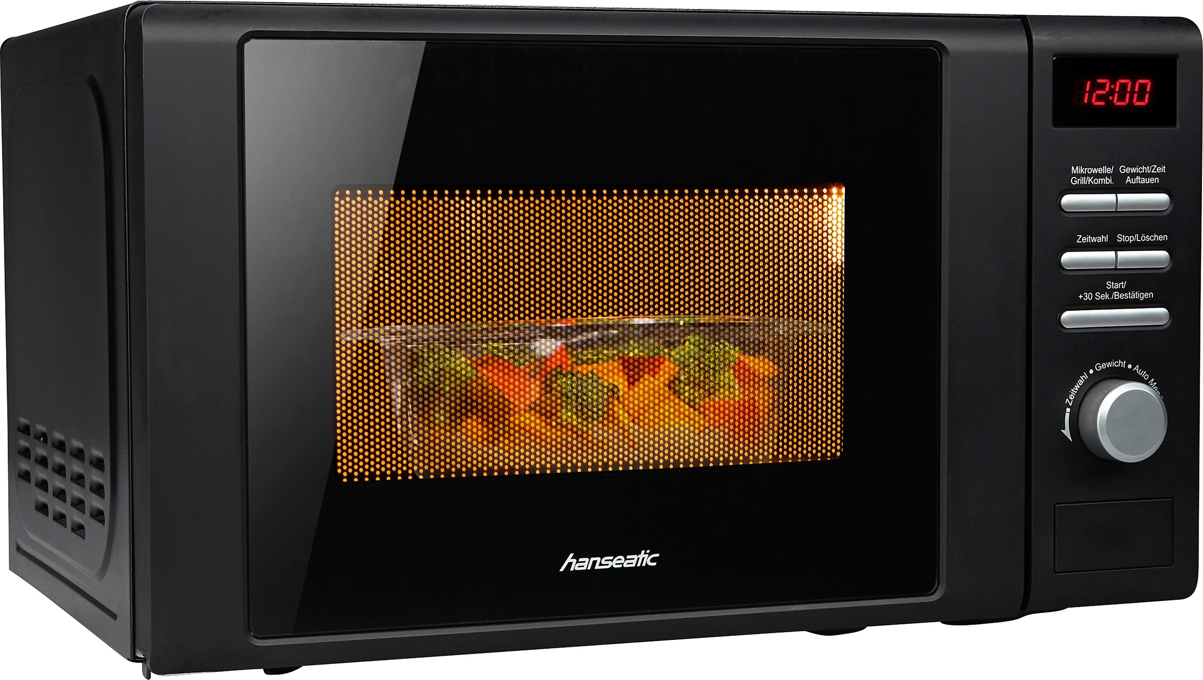 Hanseatic Mikrowelle "819021" Grill 700 W Auftaufunktion, 8 Automatikprogra günstig online kaufen