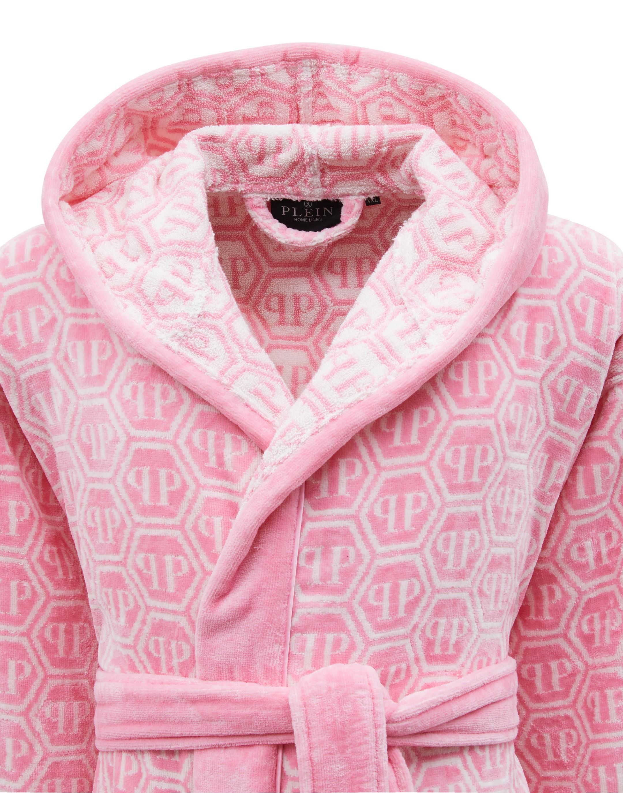 Thumbnail - PHILIPP PLEIN Bademantel "Hooded Bathrobe PP"