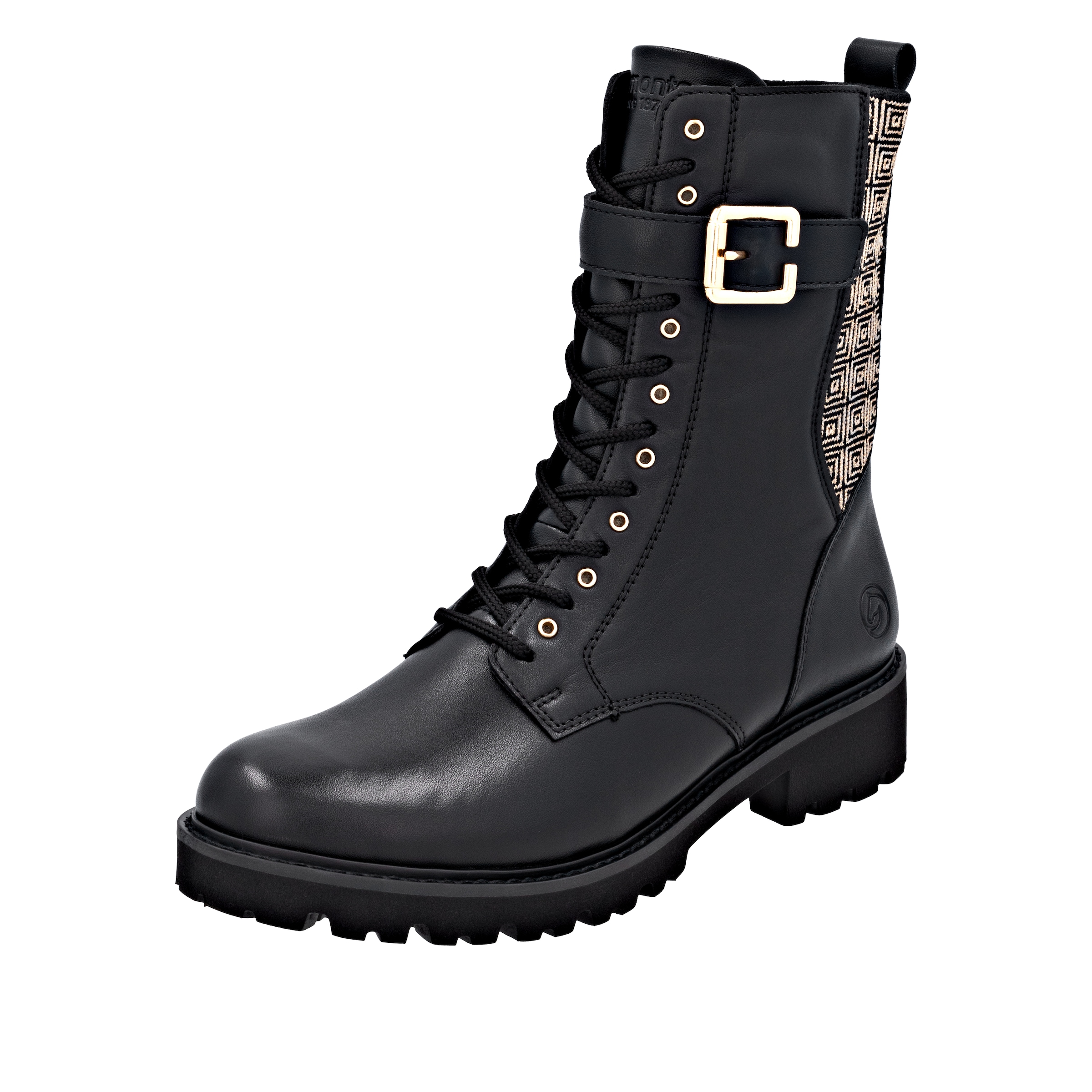 Remonte Schnürstiefelette, Schnürboots, Profilsohle, Blockabsatz, mit Innen günstig online kaufen