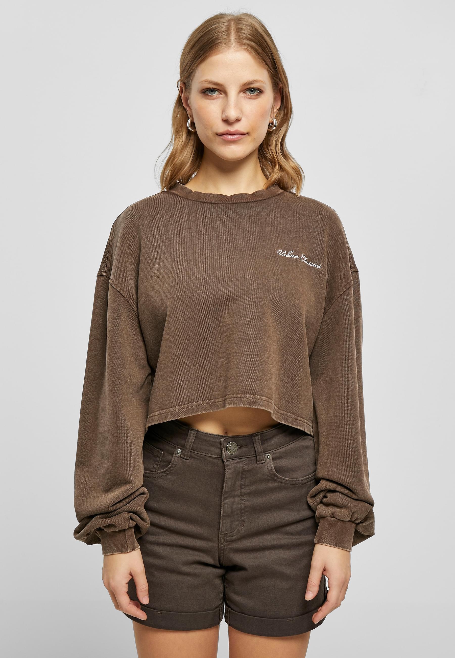 URBAN CLASSICS Sweater »Urban Classics Damen«, (1 tlg.)