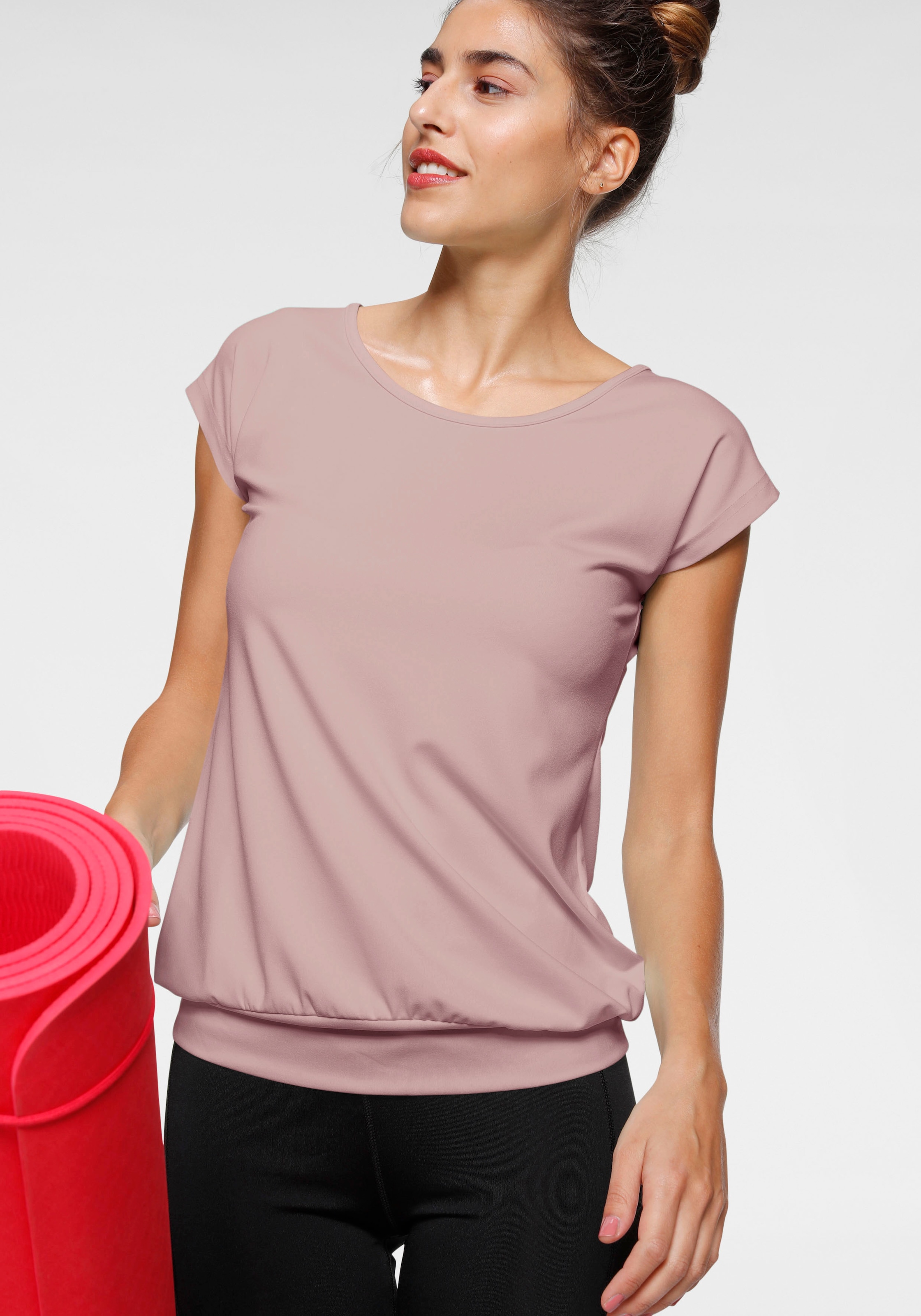 online Yogashirt mit am Sportswear Saum Bündchen | Ocean BAUR kaufen