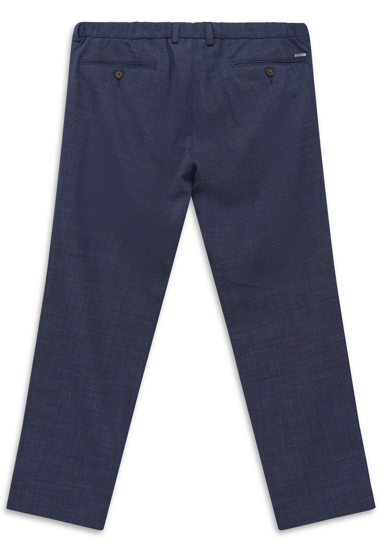 bugatti Bundfaltenhose »Superior touch«  mit Stretch und easy-care Funktion